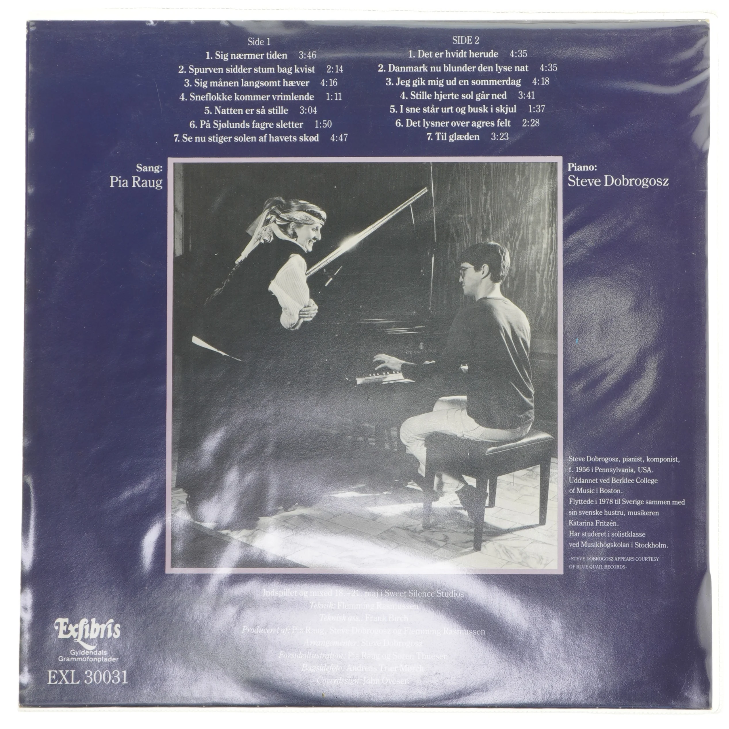 Pia Raug & Steve Dobrogosz - Længsel LP