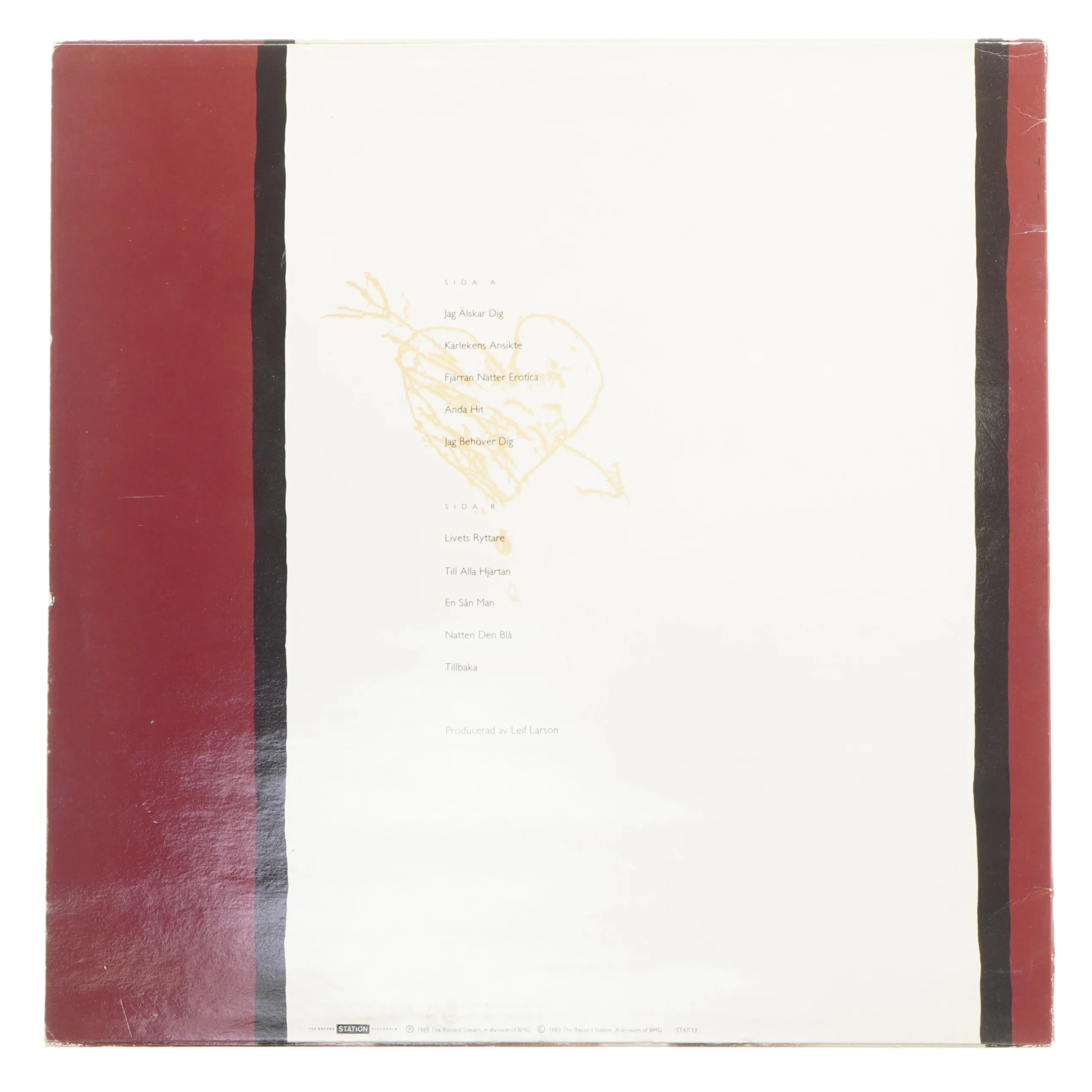 Marie Bergman LP - Kärlekens Ansikte fra Marie Bergman