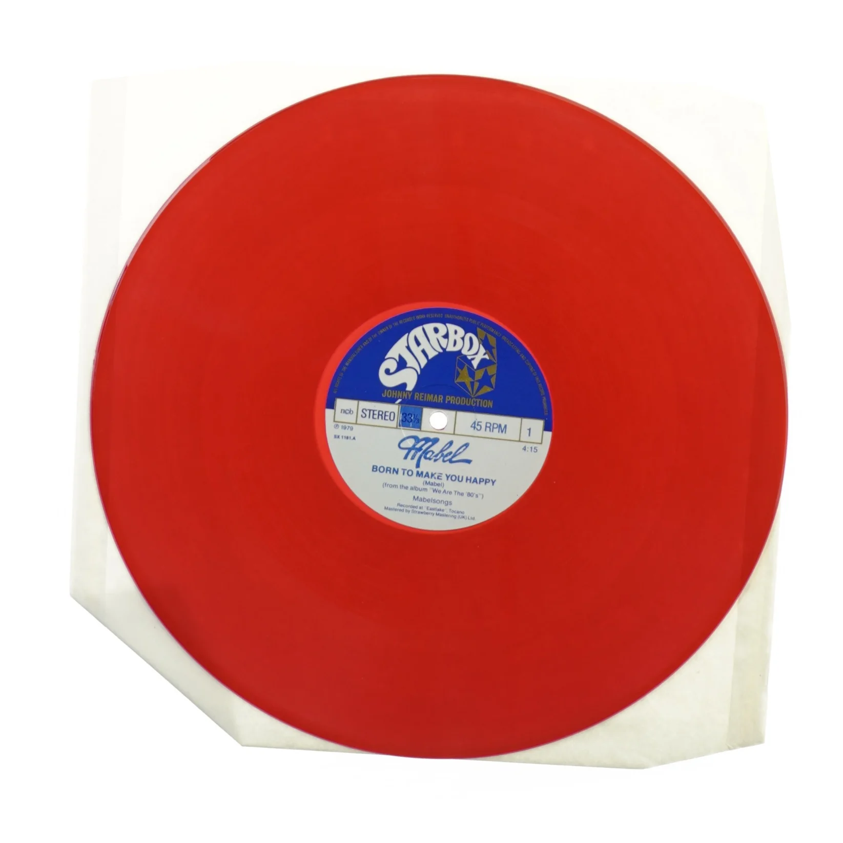 Mabel - Born to make you happy. Do it with me (LP) fra Starbox (str. 30 cm)