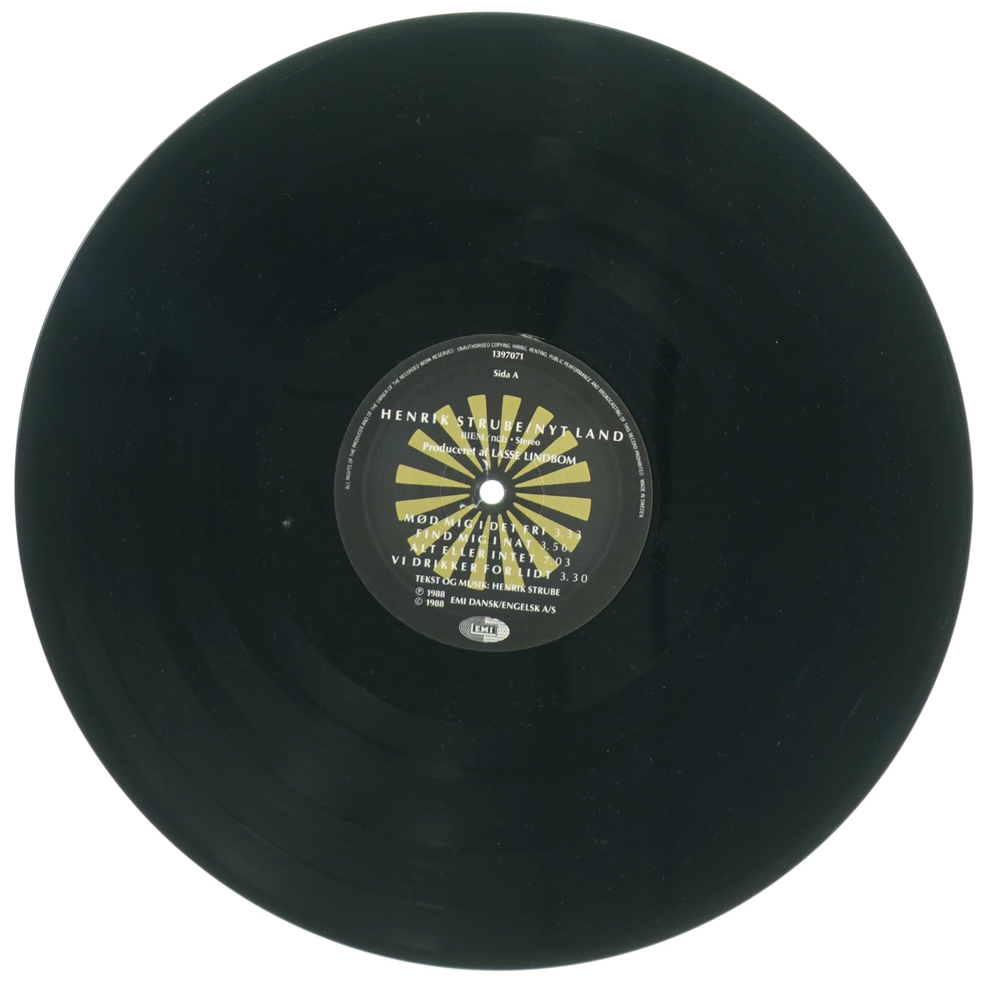 Henrik Strube LP (str. 31 x 31 cm)