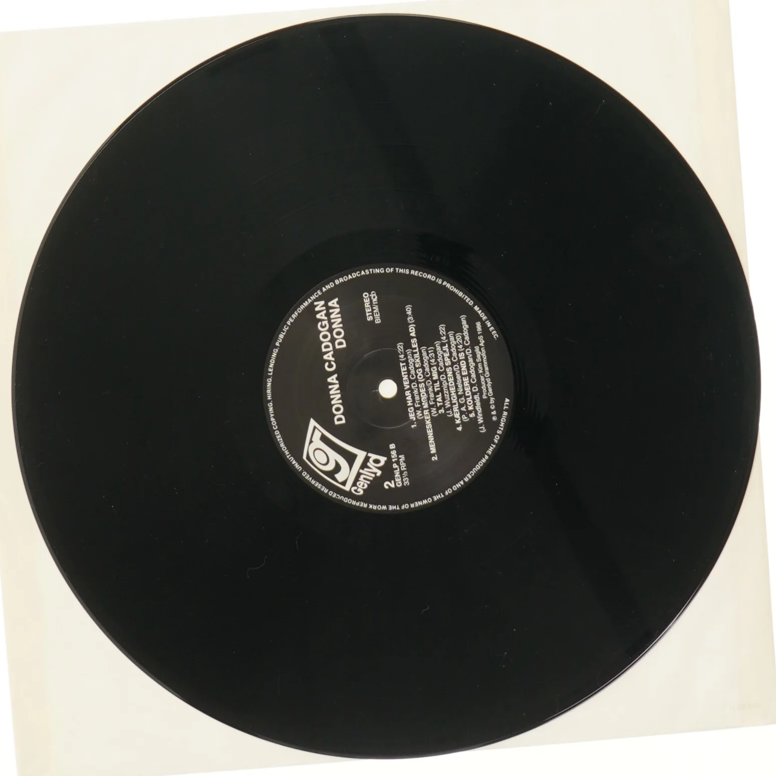 Donna Cadogan vinyl LP