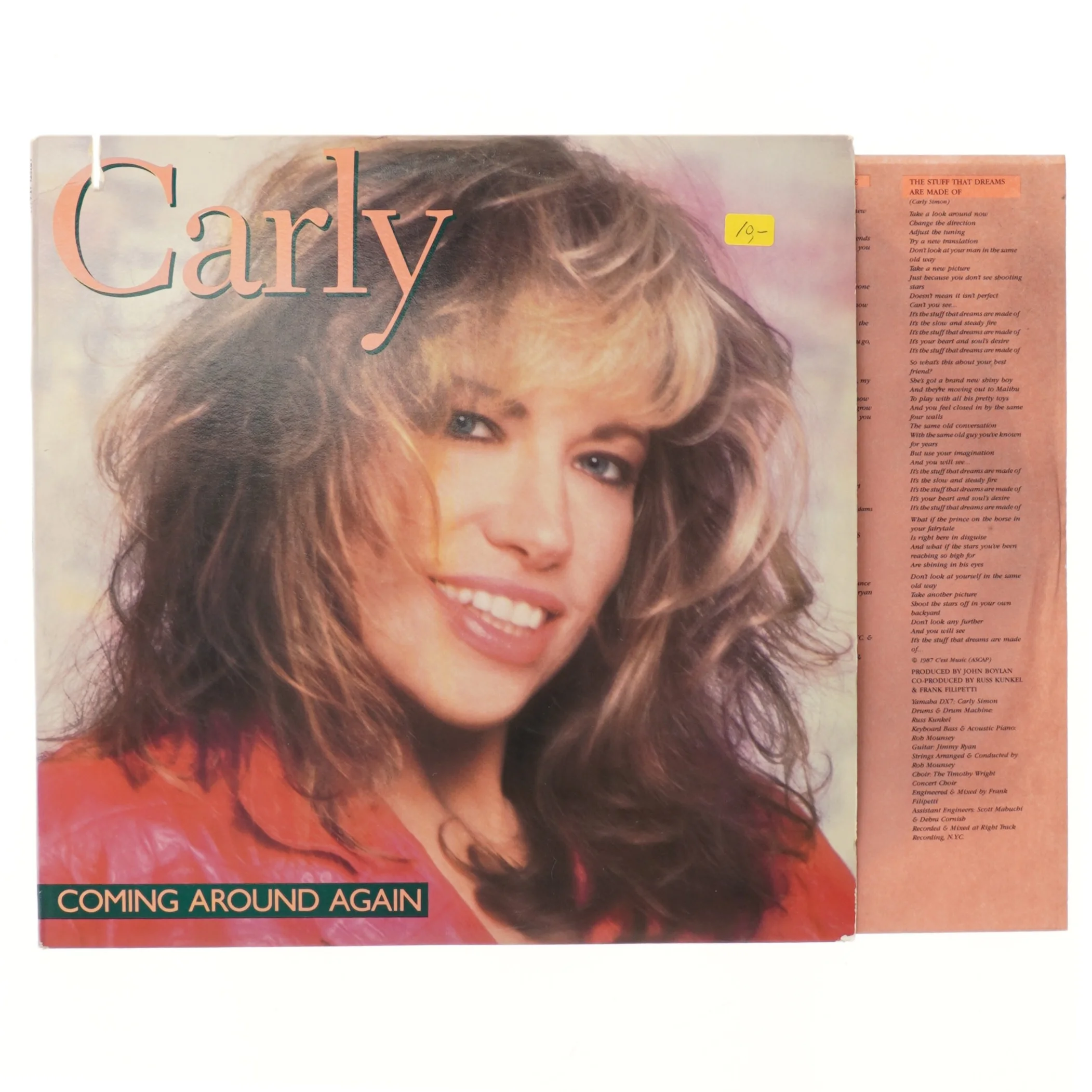 LP - Carly Simon - Coming Around Again