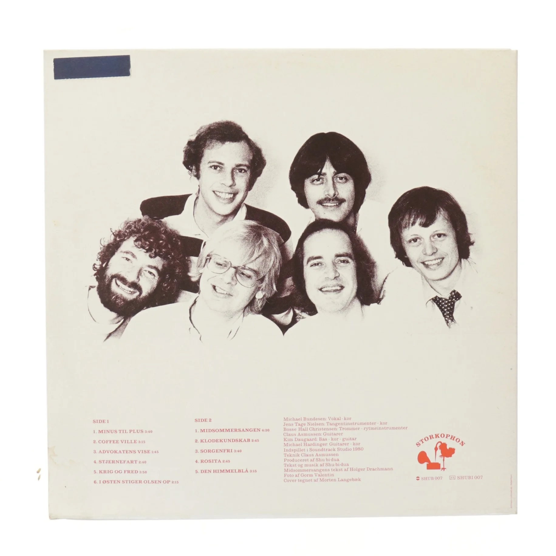 Shu-bi-dua 7 LP album fra Shu-bi-dua