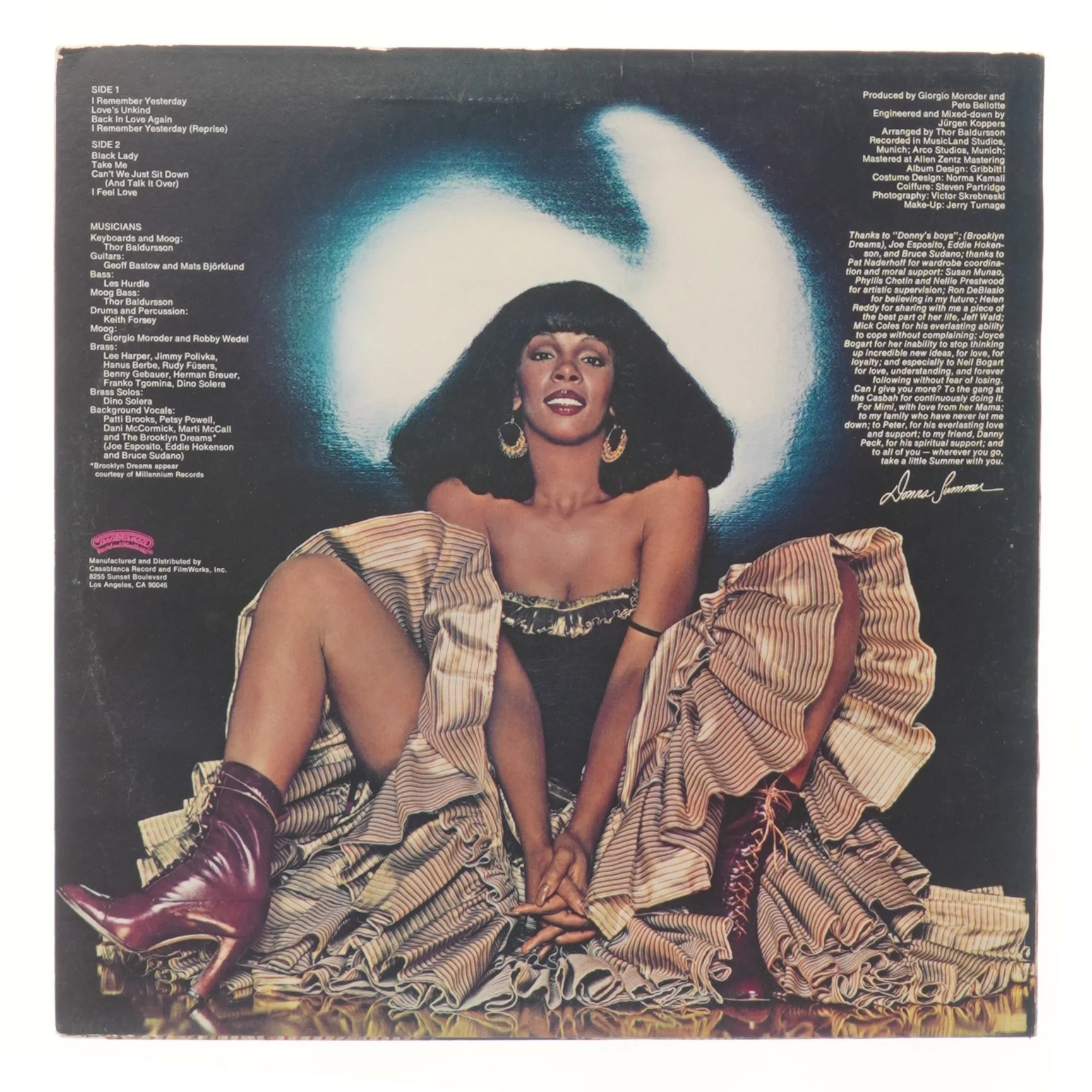 Donna Summer - I Remember Yesterday LP