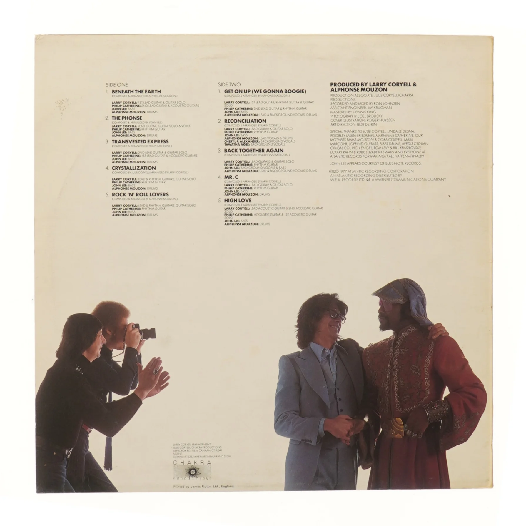 LP: Back Together Again - Coryell Mouzon