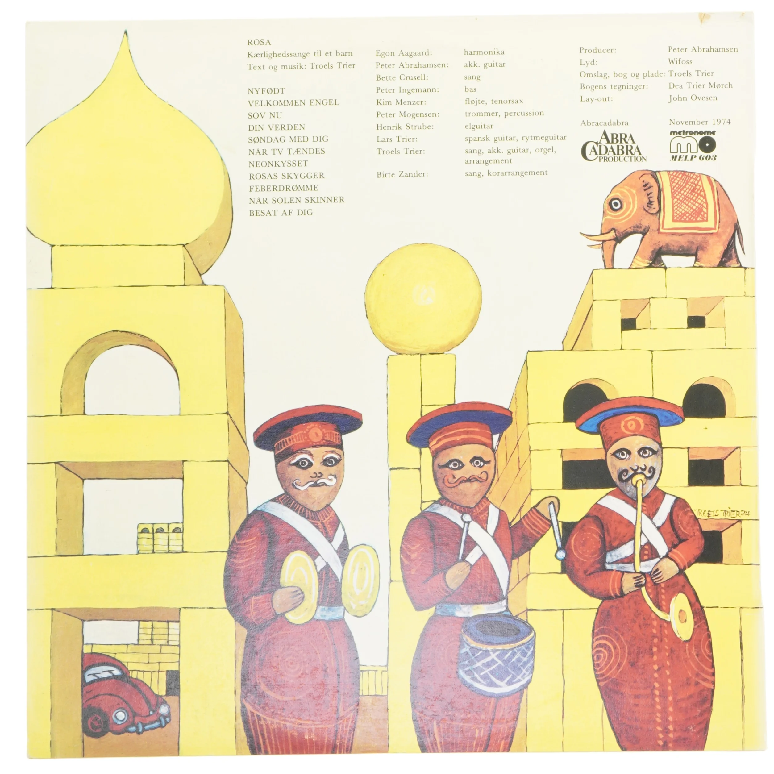 Troels Trier Rosa LP fra Troels Trier