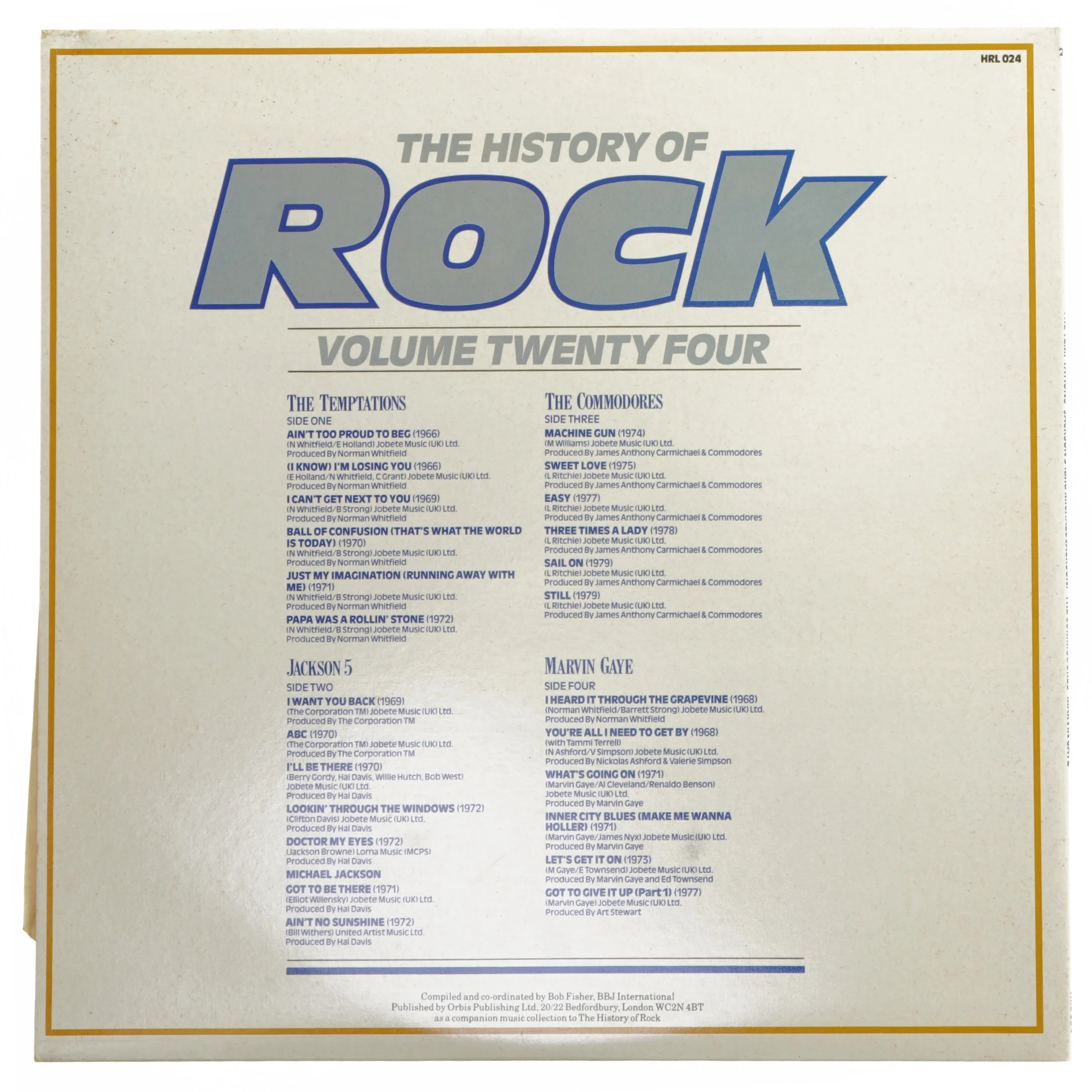 The History of Rock Volume Twenty Four Vinyl