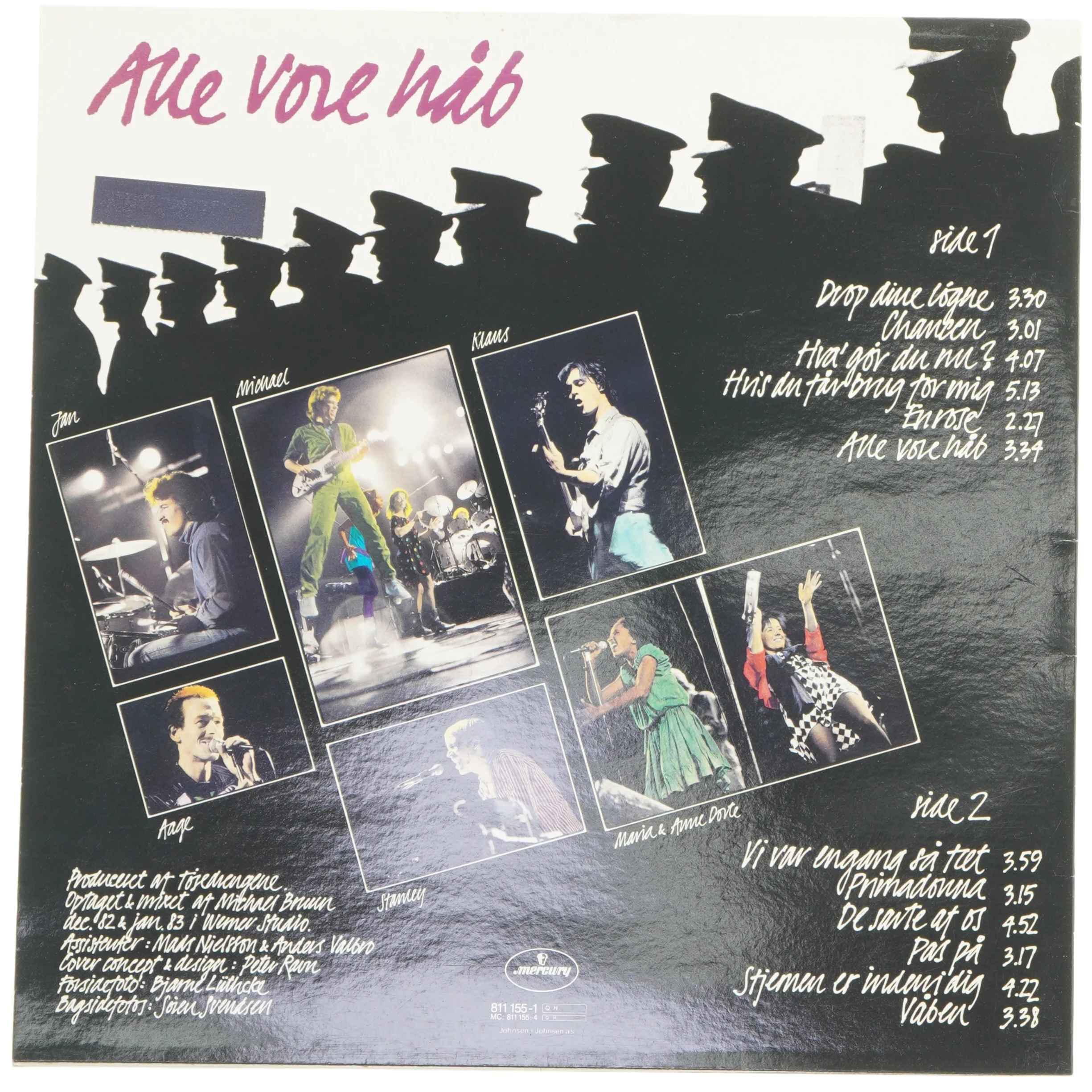 Tøsedrengene - Alle Vore Håb LP