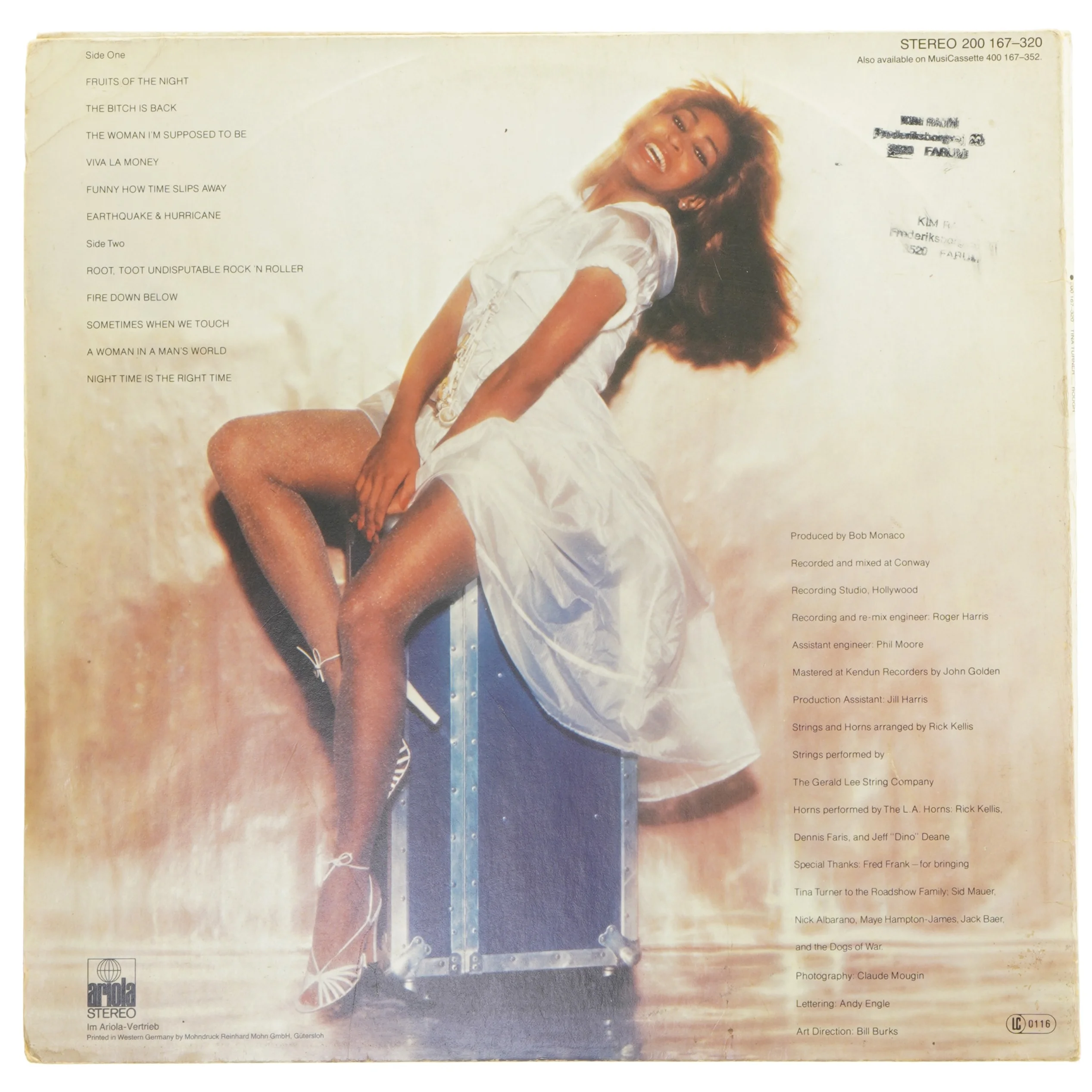 Tina Turner - Rough plade fra Tina Turner