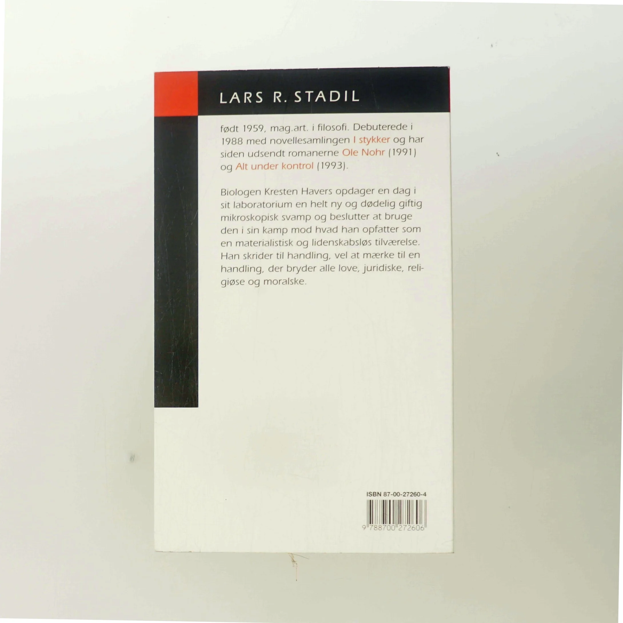 Kresten Havers blotter sin blusel : roman af Lars R. Stadil (Bog)