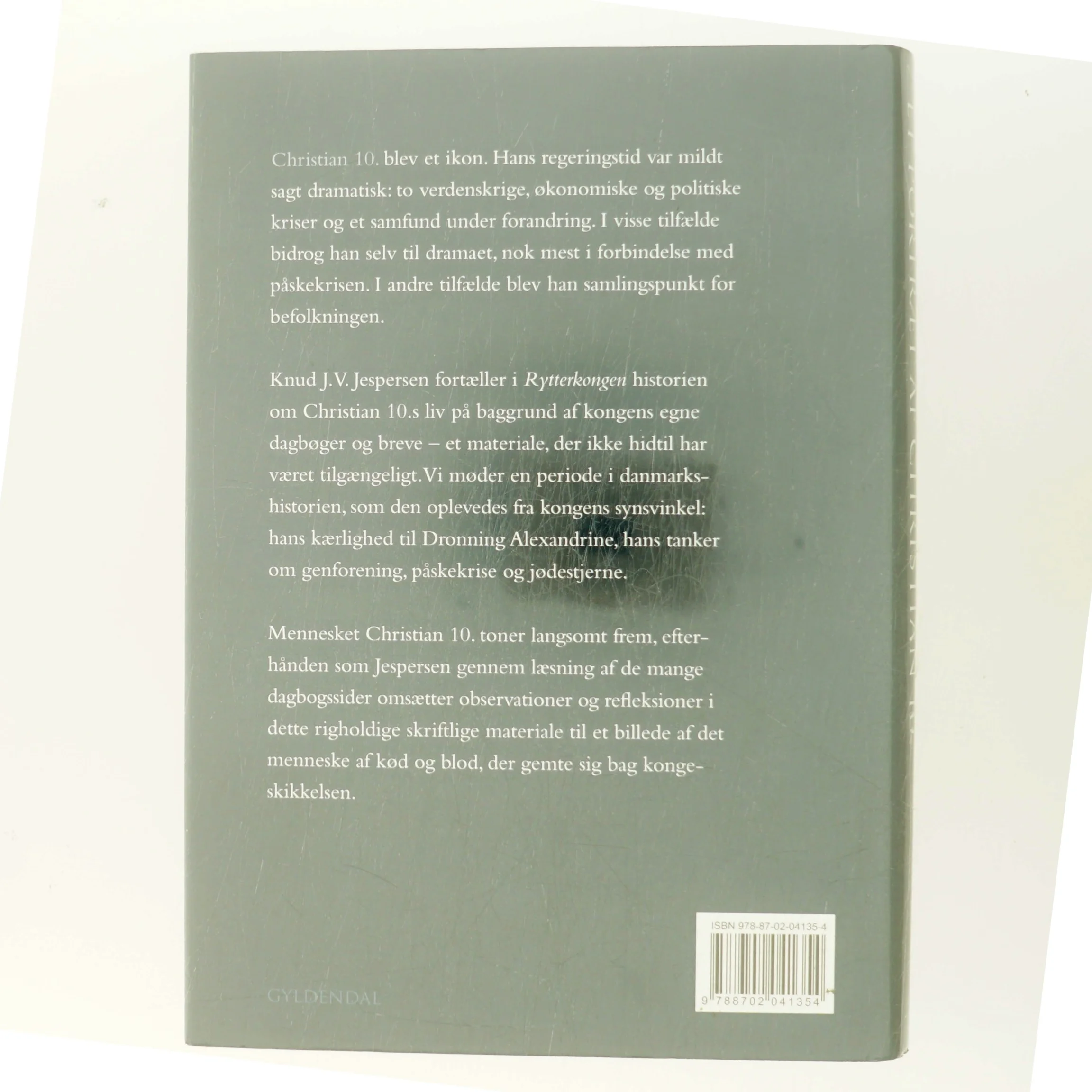 Rytterkongen : et portræt af Christian 10. af Knud J. V. Jespersen (f. 1942) (Bog)