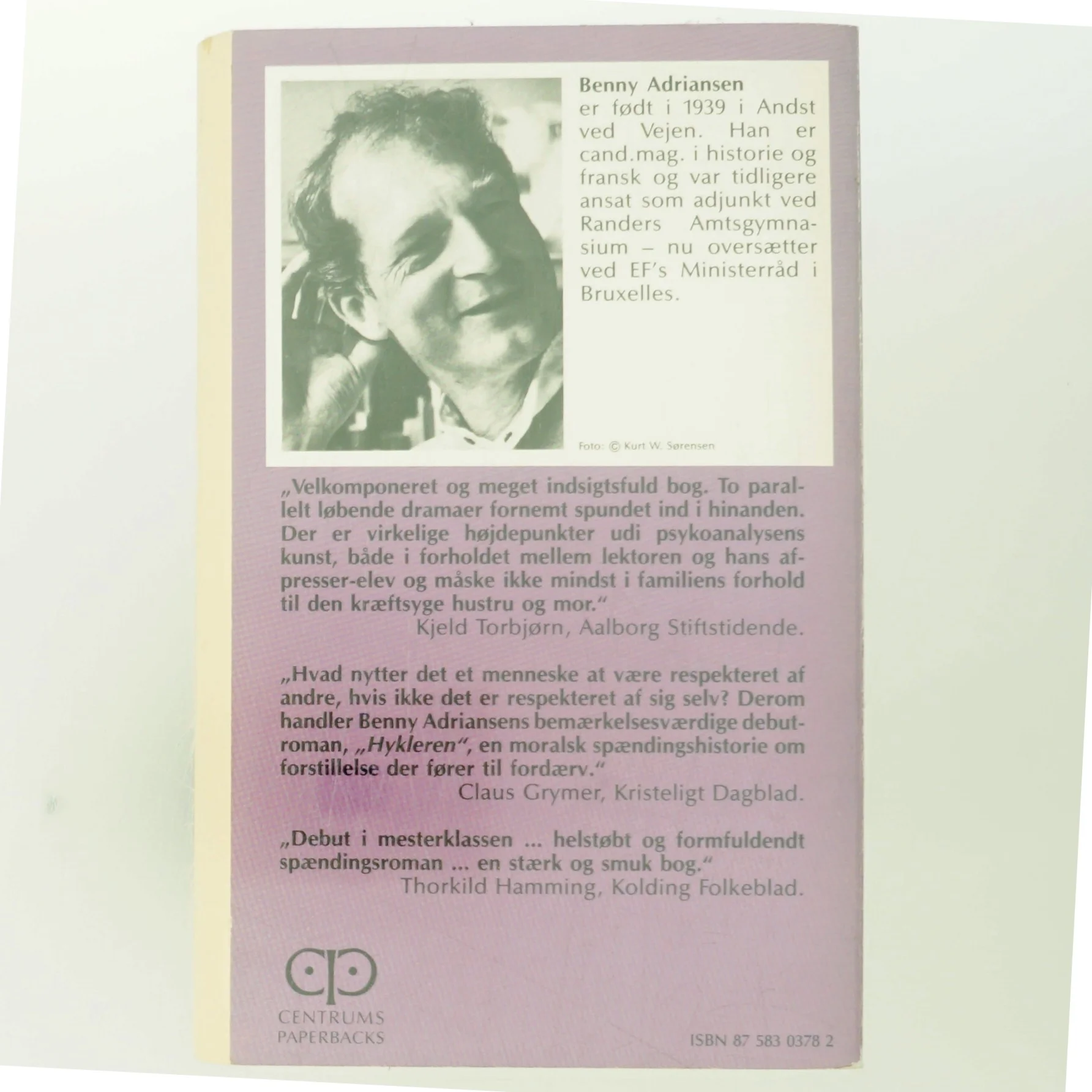 Hykleren af Benny Adriansen (Bog)