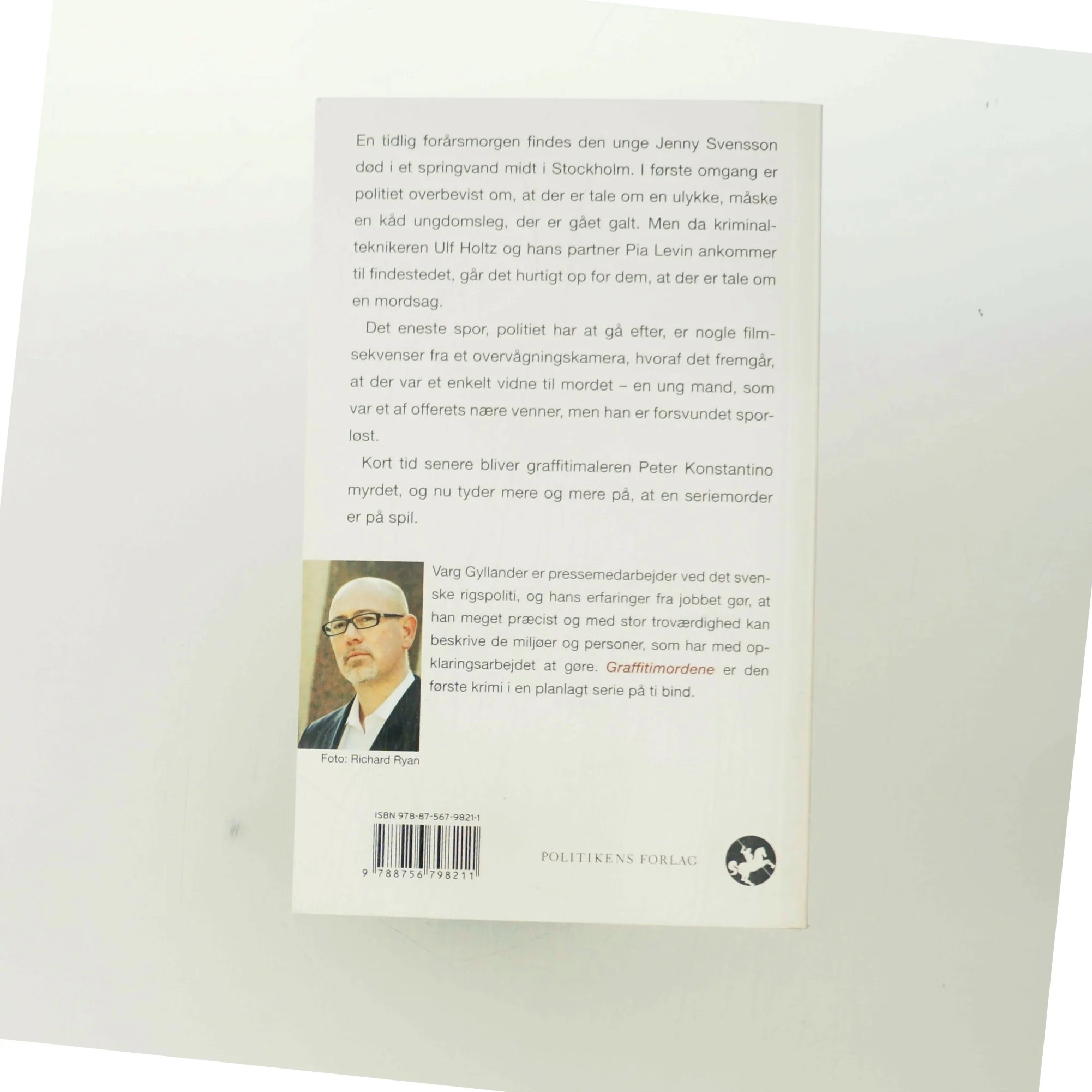 Graffitimordene af Varg Gyllander (Bog)