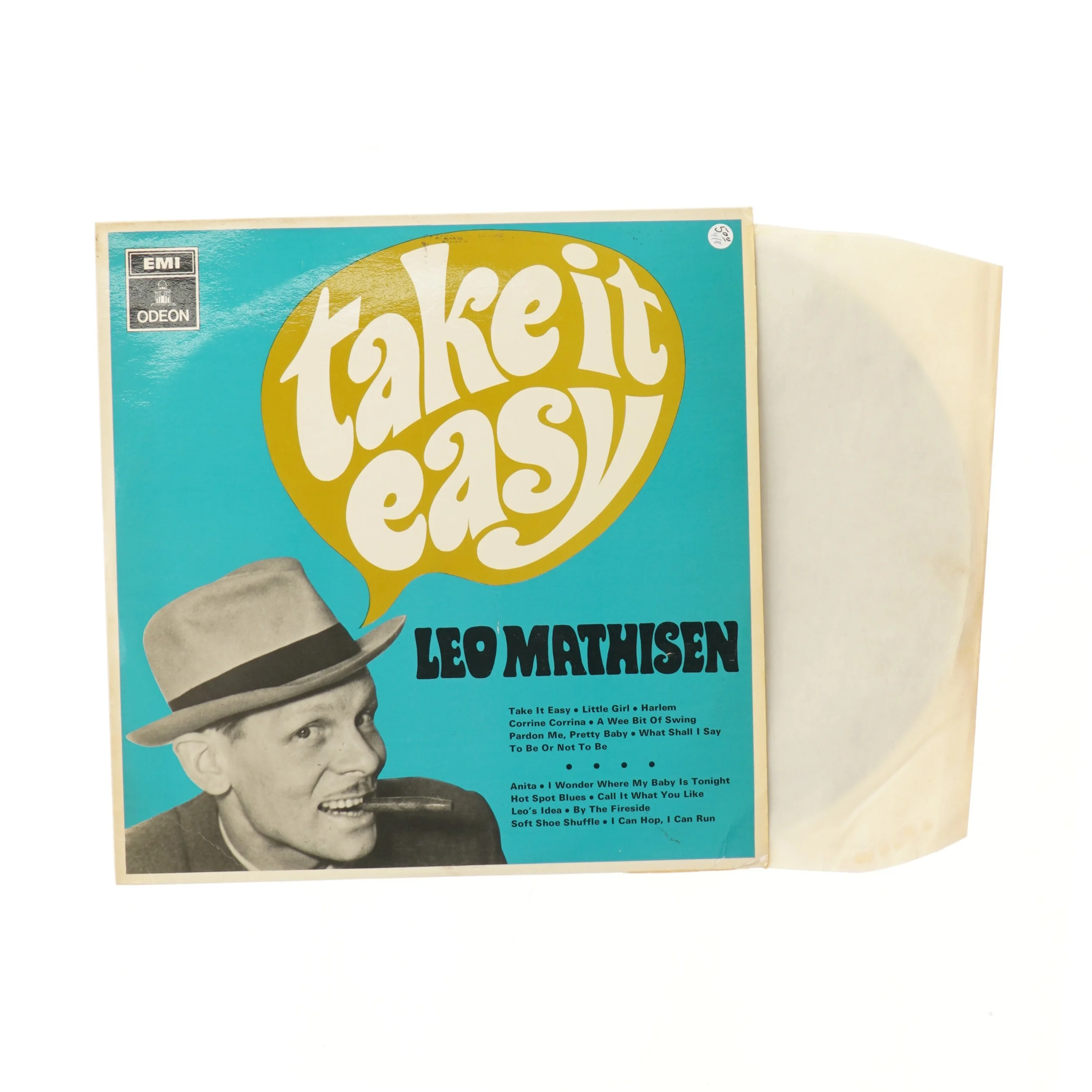 Leo Mathisen - Take It Easy LP fra EMI Odeon