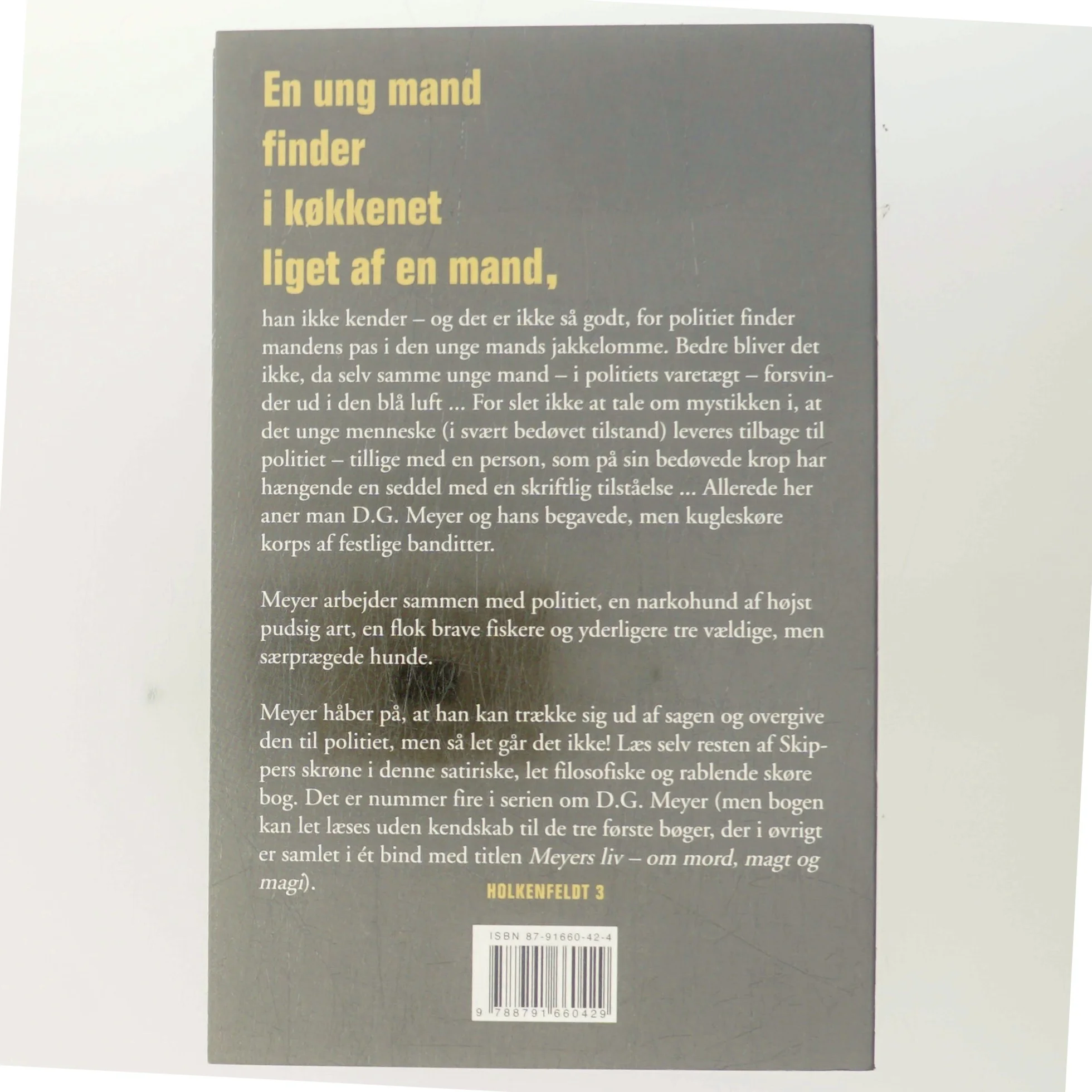 Meyer og det umulige mord : en "krimi-skrøne" af Mogens Frohn Nielsen (Bog)