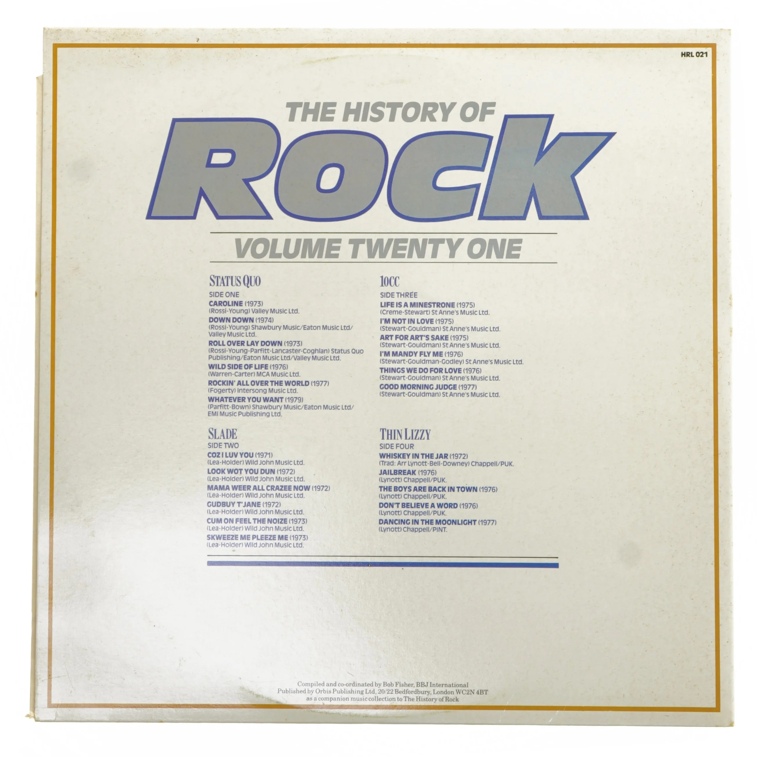 The History of Rock Volume Twenty One