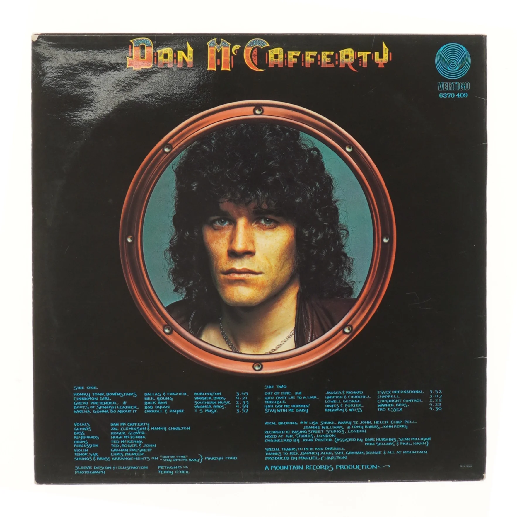 Dan McCafferty LP album