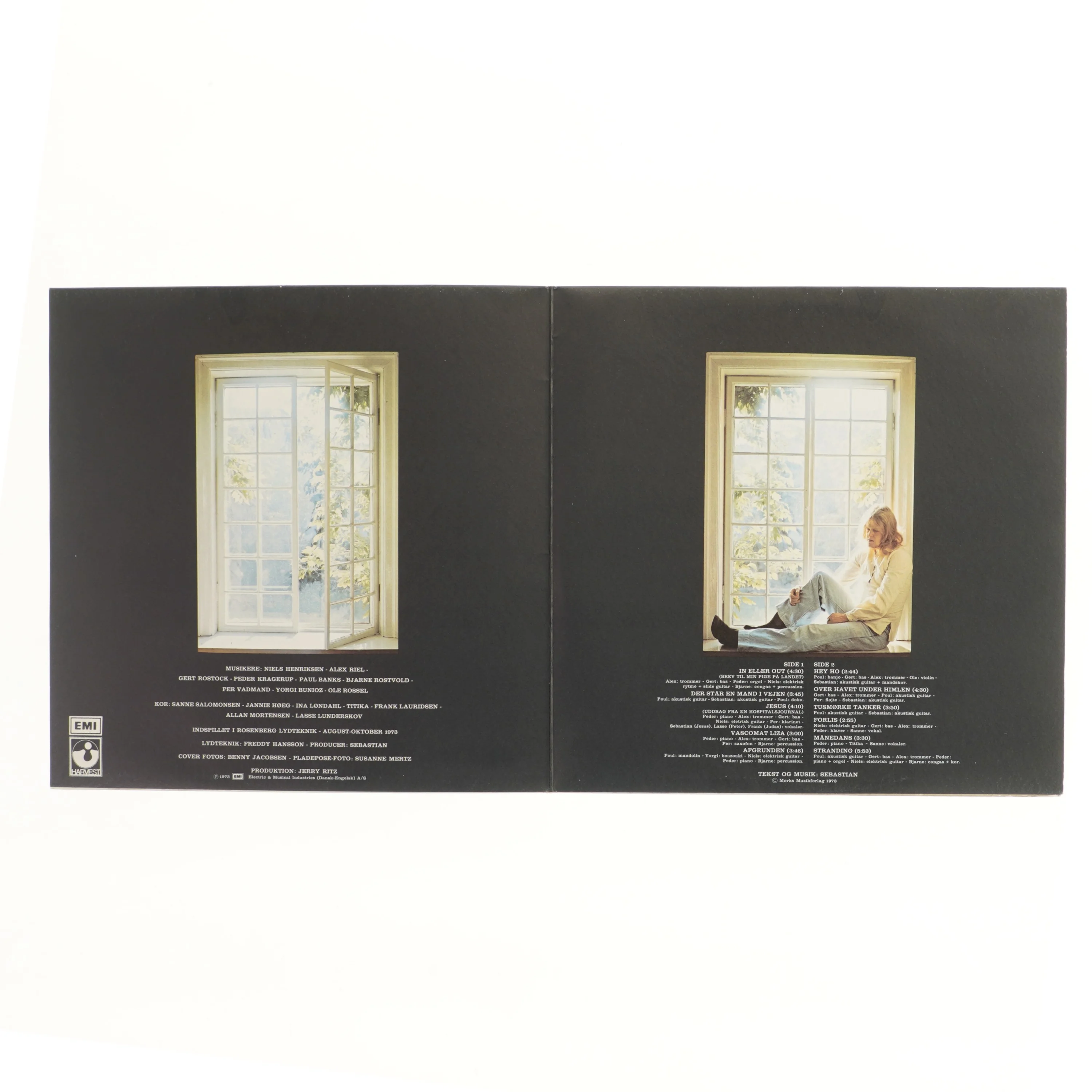 Sebastian LP - Over Havet, Under Himlen fra EMI