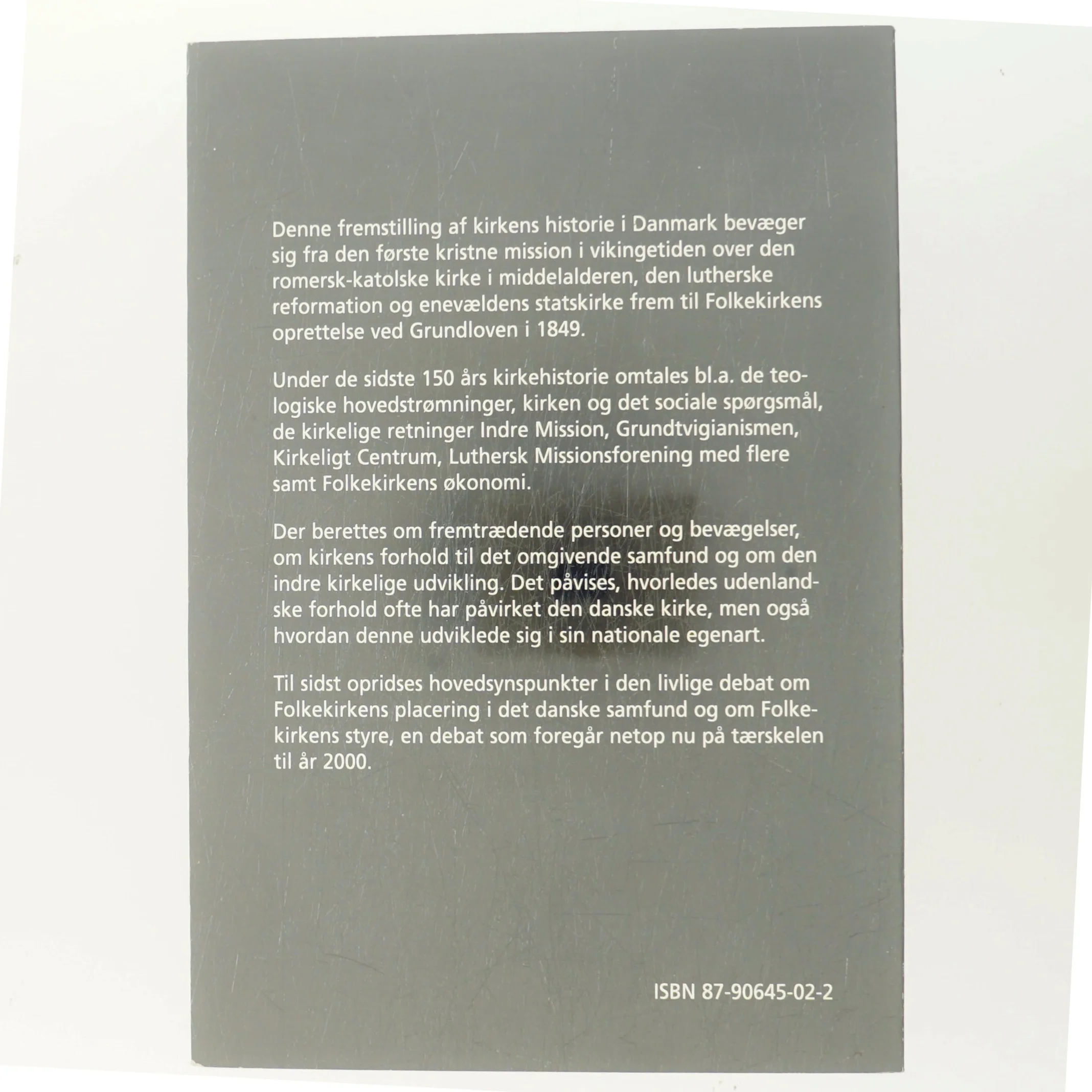 Kirkens historie i Danmark af Martin Schwarz Lausten (Bog)