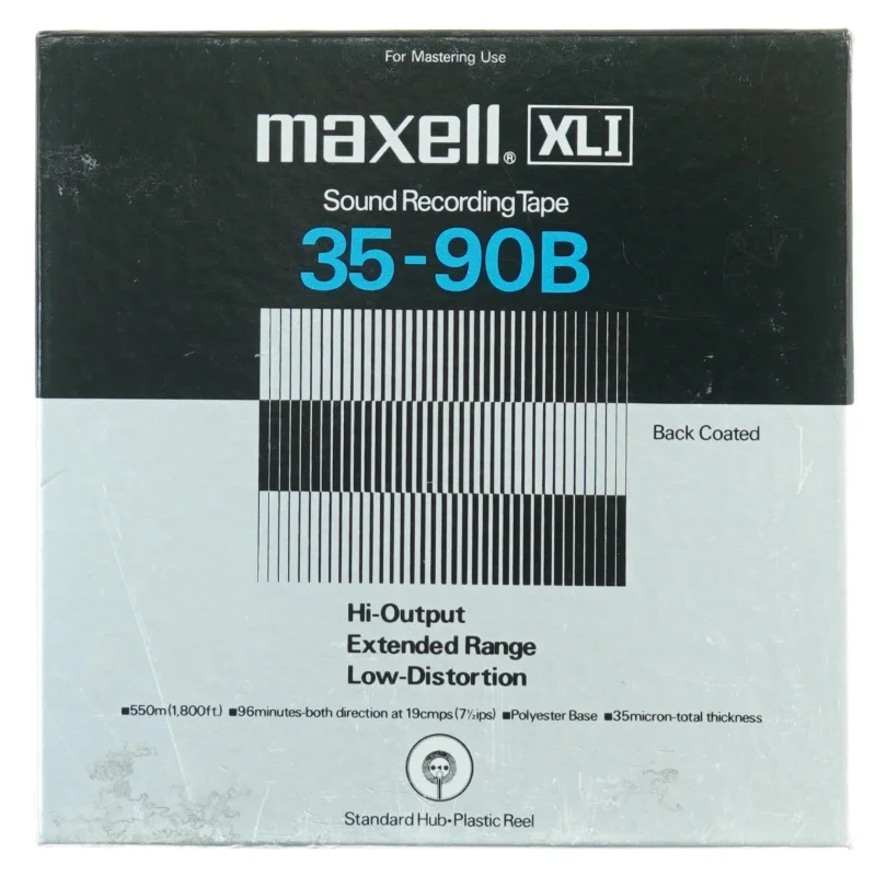 Maxell XLII 35-90B 1/4” Spolebånd (str. 18 cm)