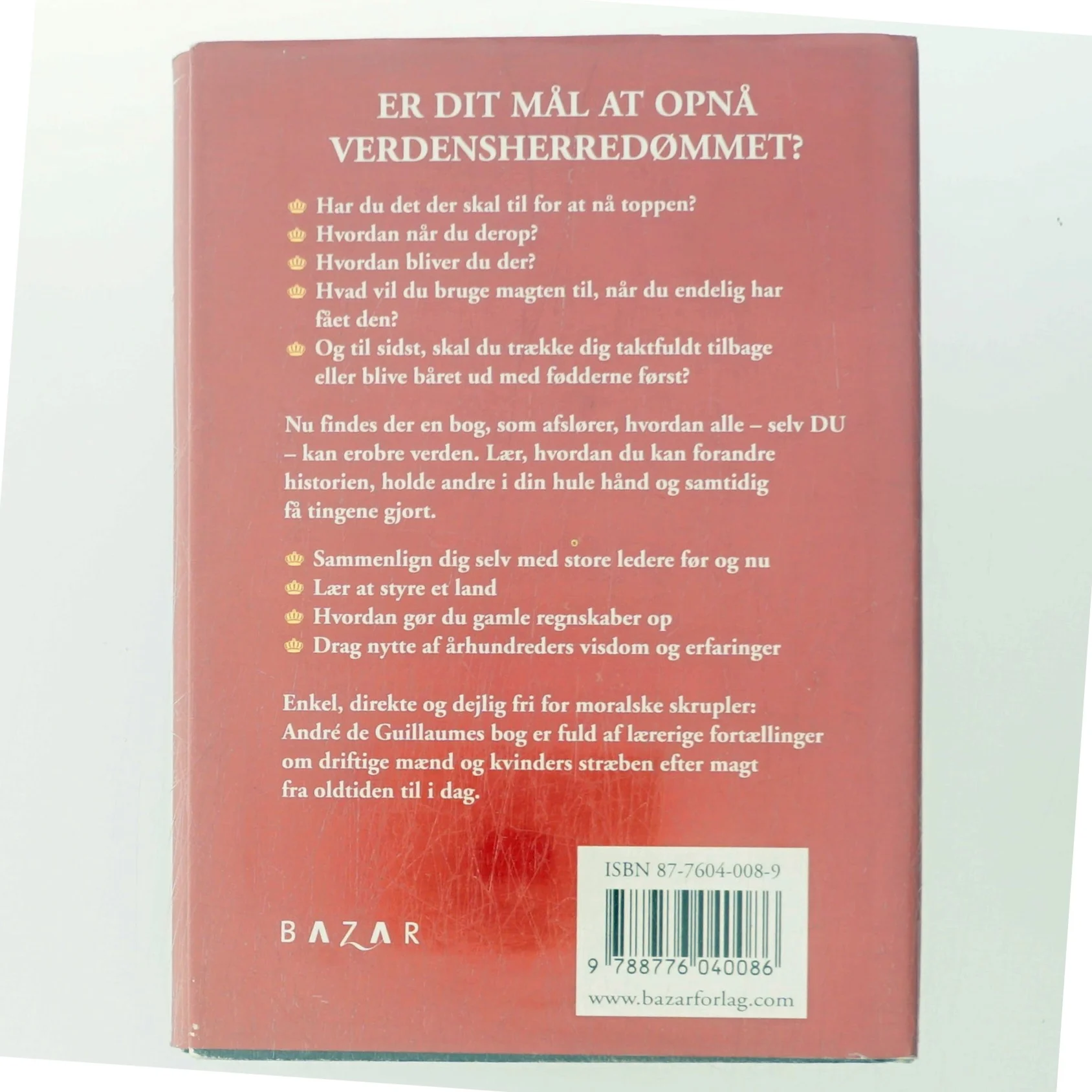 Sådan styres verden af André De Guillaume (Bog)