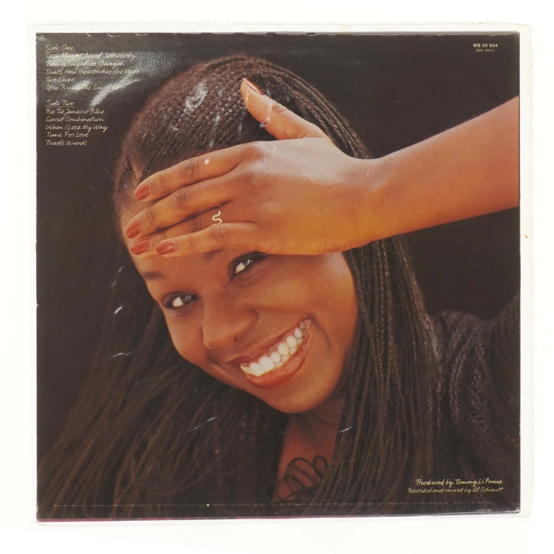 Randy Crawford LP 'Secret Combination'