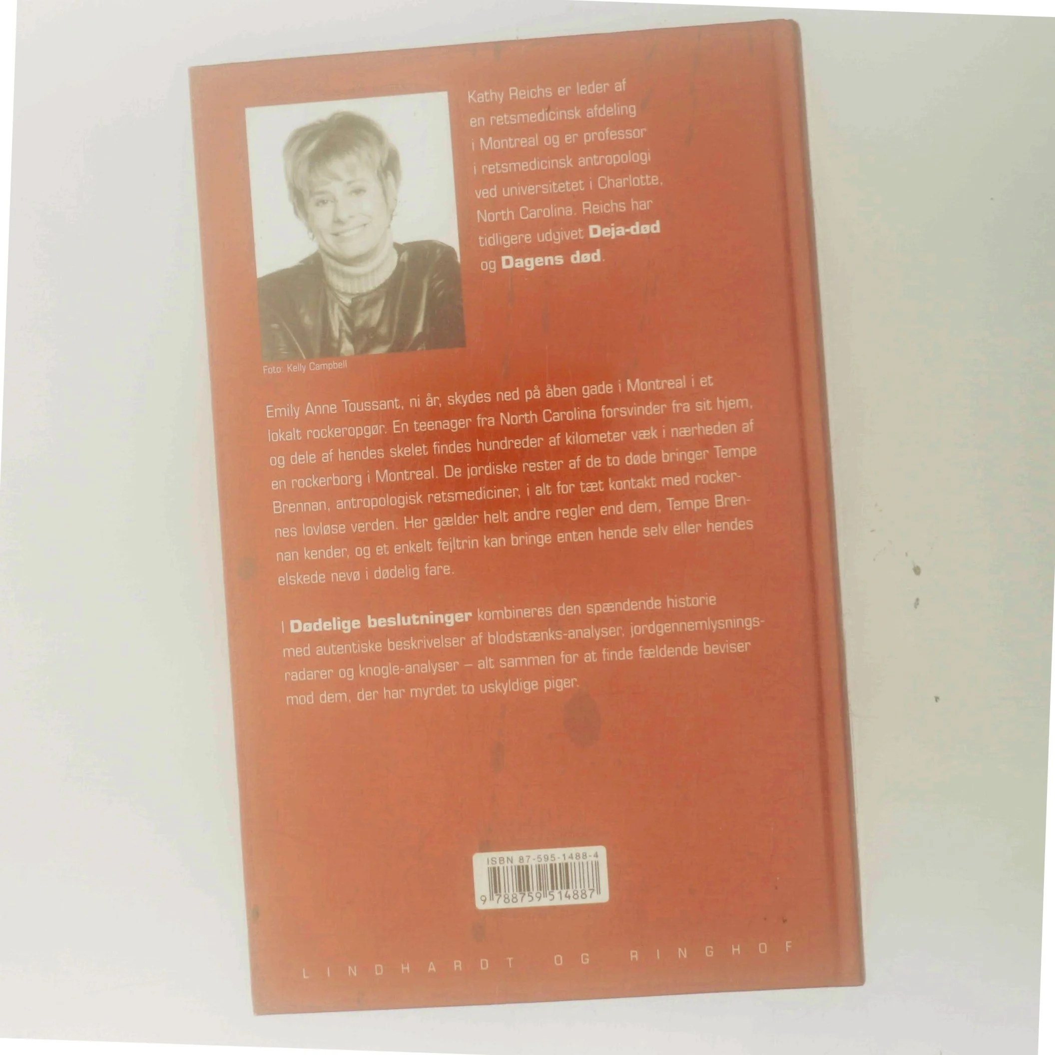 Dødbringende beslutninger af Kathy Reichs (Bog)