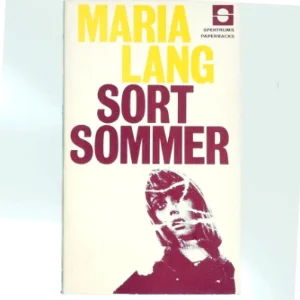 Sort sommer af Maria Lang