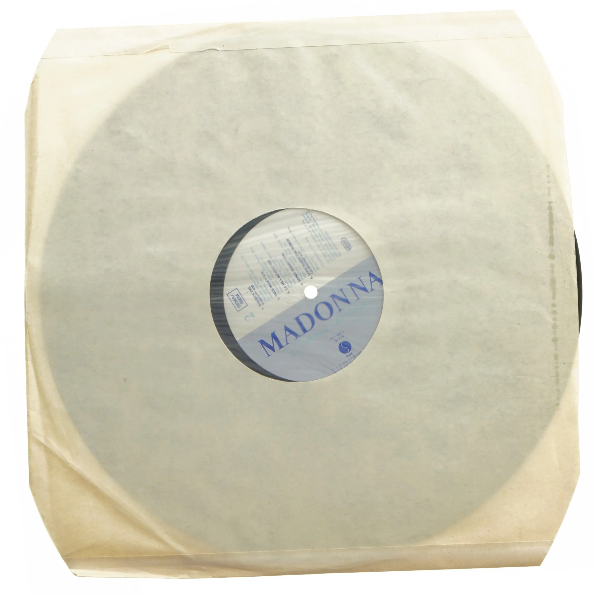 Madonna LP vinyl fra Madonna