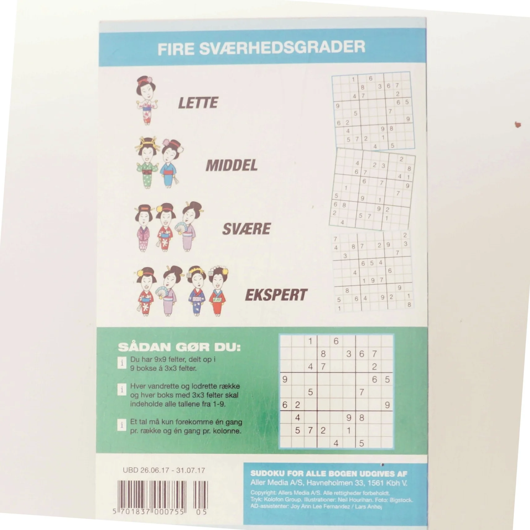 Sudoku for alle (Bog)