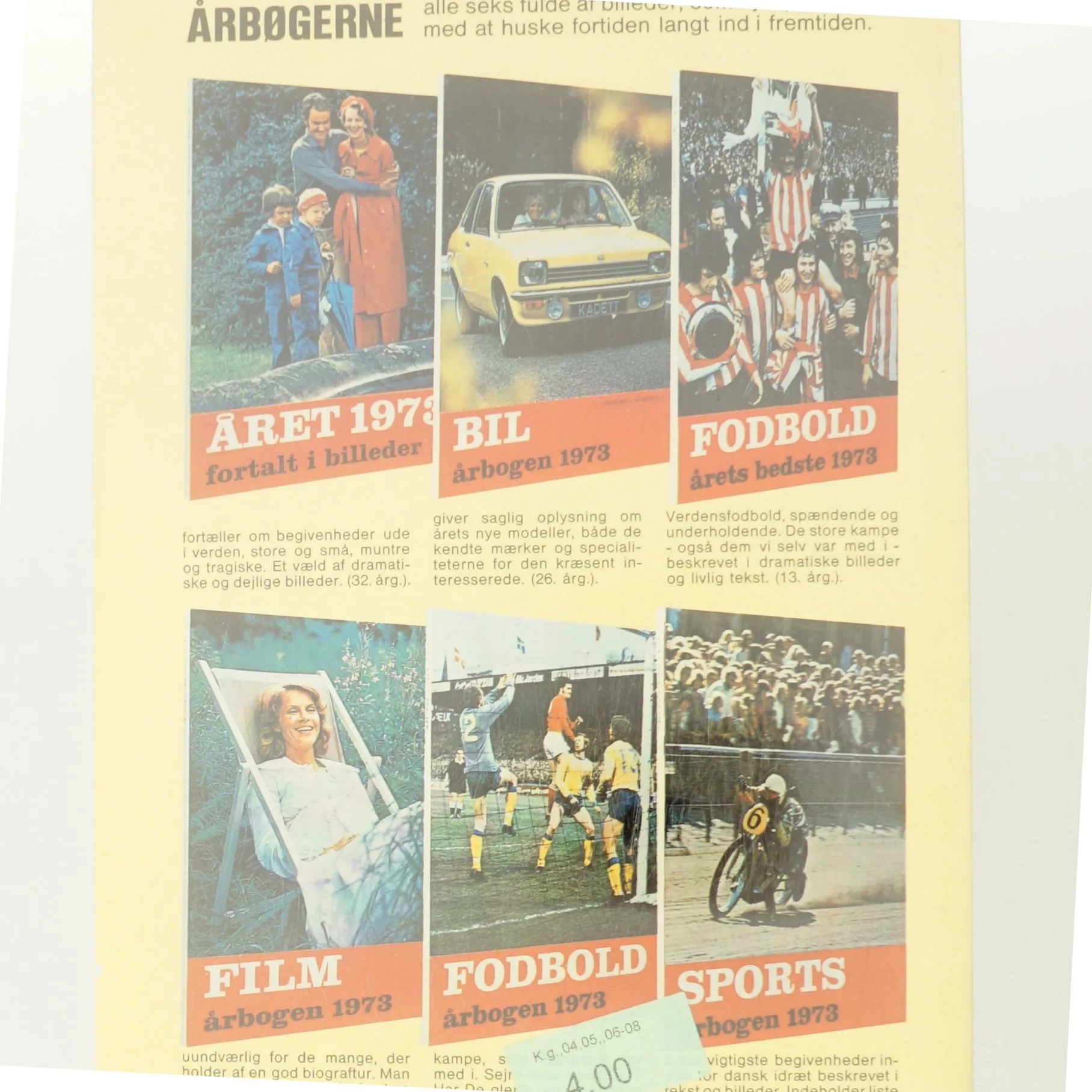 Året 1973 fortalt i billeder af  (Bog)