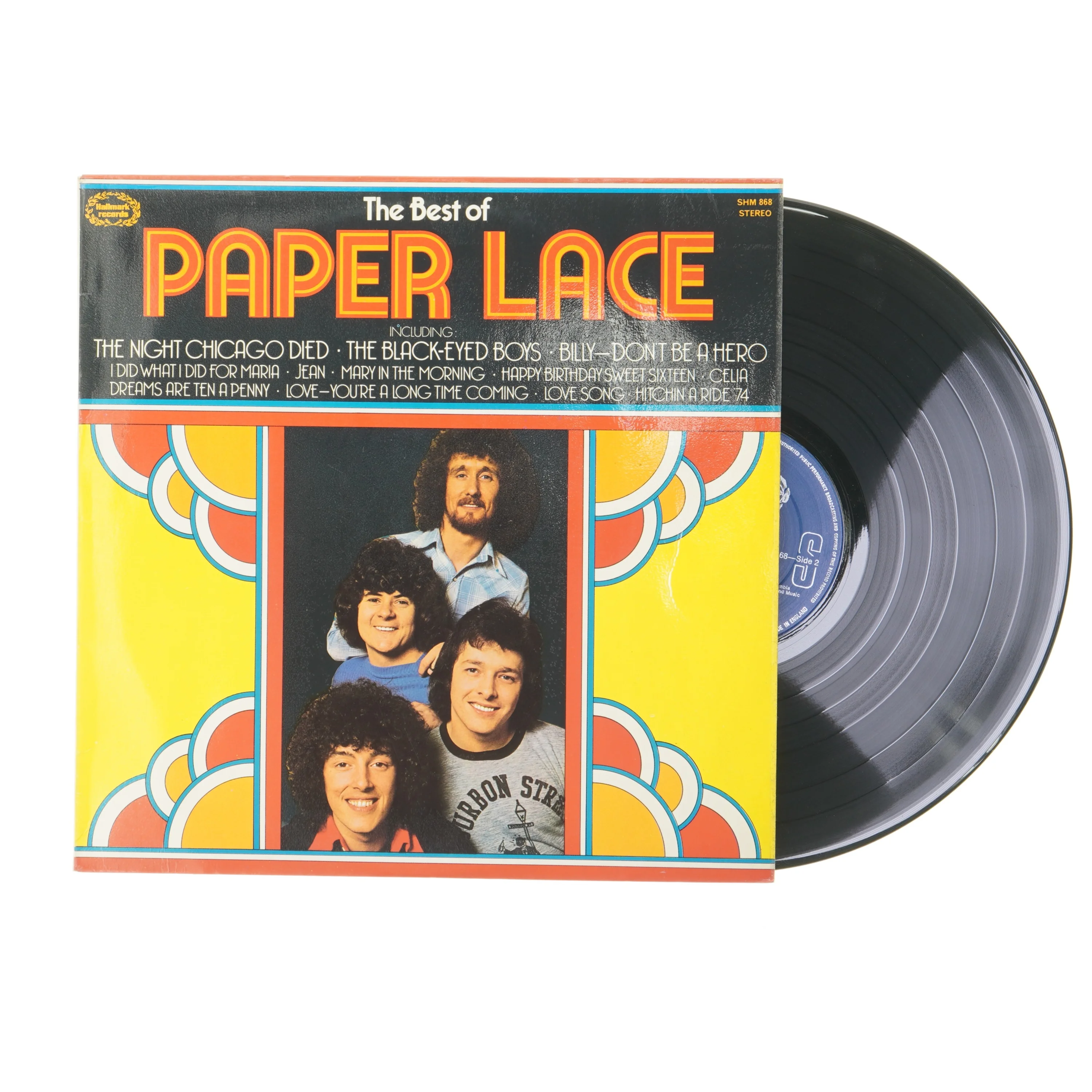 The Best of Paper Lace Vinyl Record fra Hallmark Records