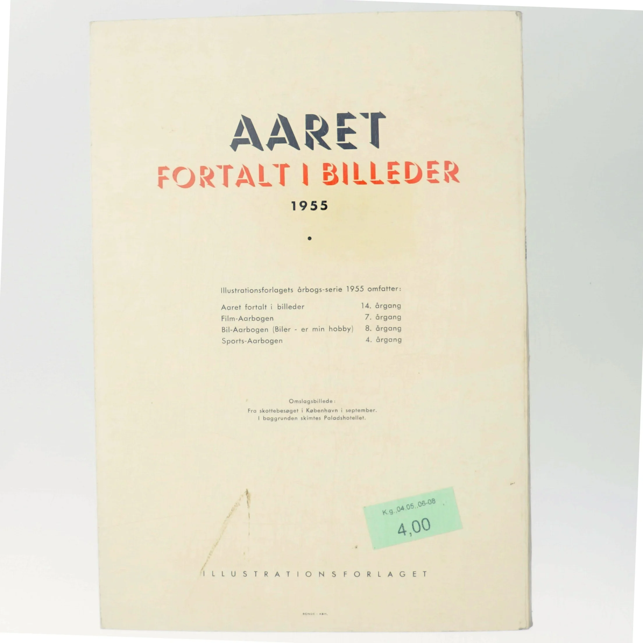 1955 Året Fortalt i Billeder fra Illustrationsforlaget (Bog)