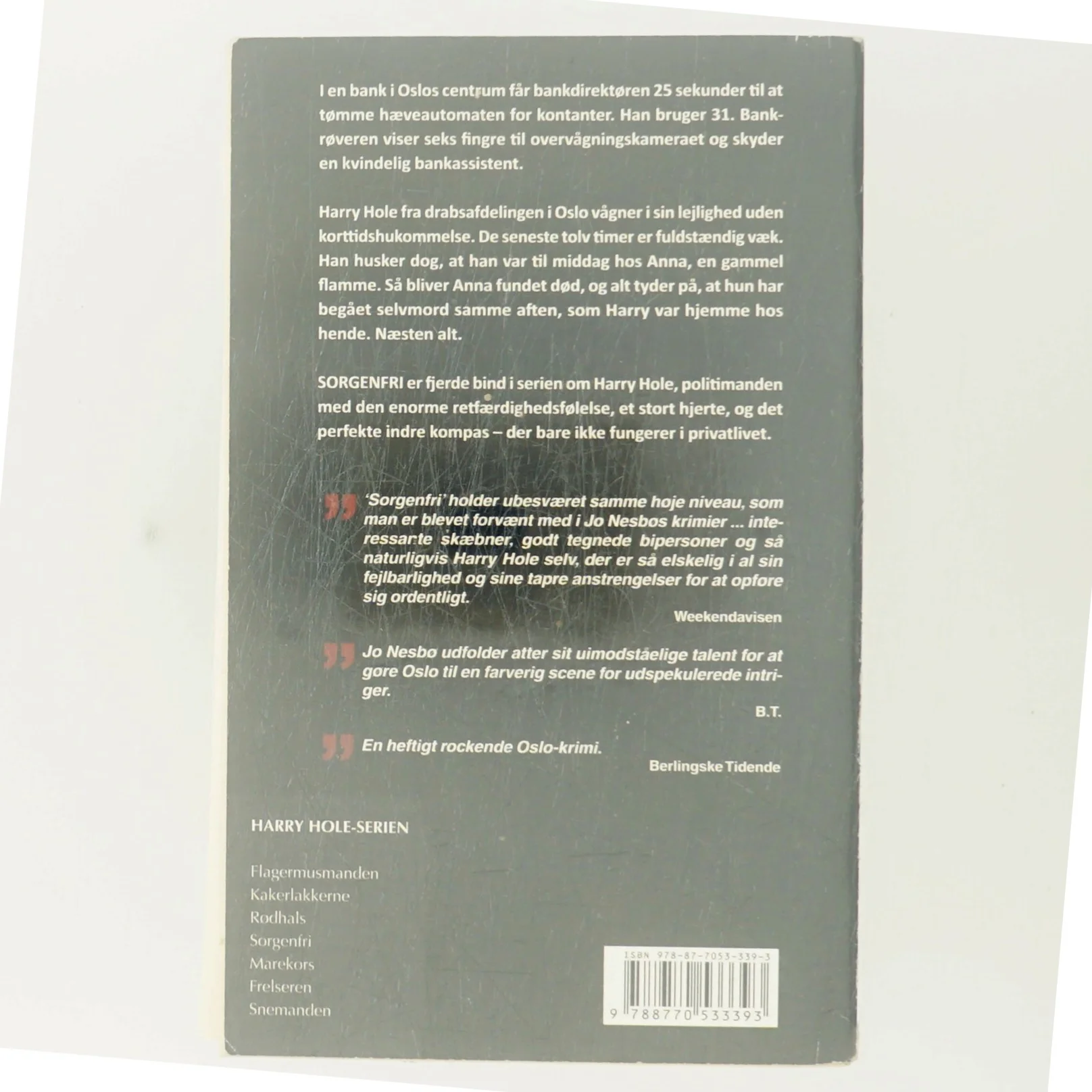 Sorgenfri af Jo Nesbø (Bog)