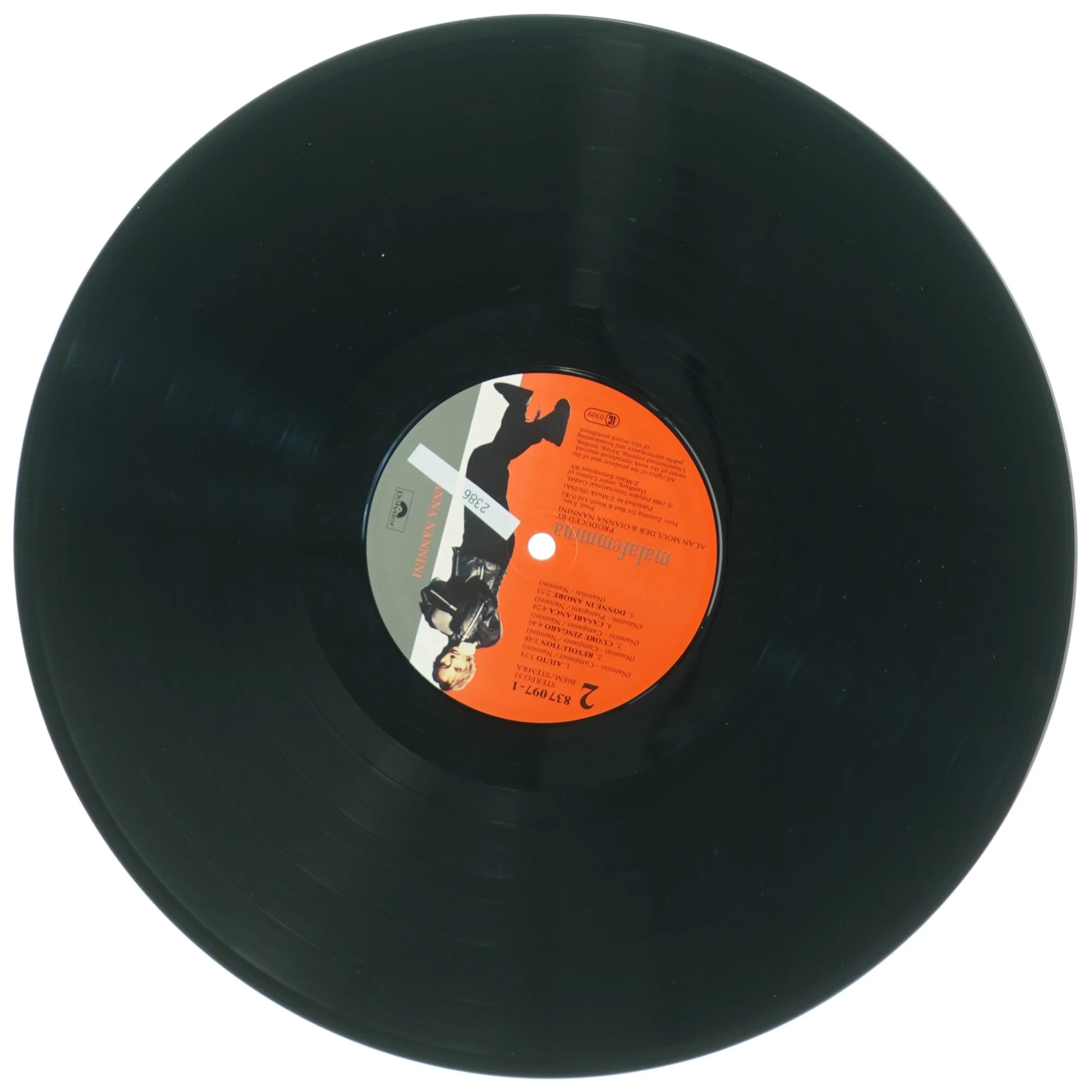 Gianna Nannini, malafemmina (str. 31 x 31 cm)