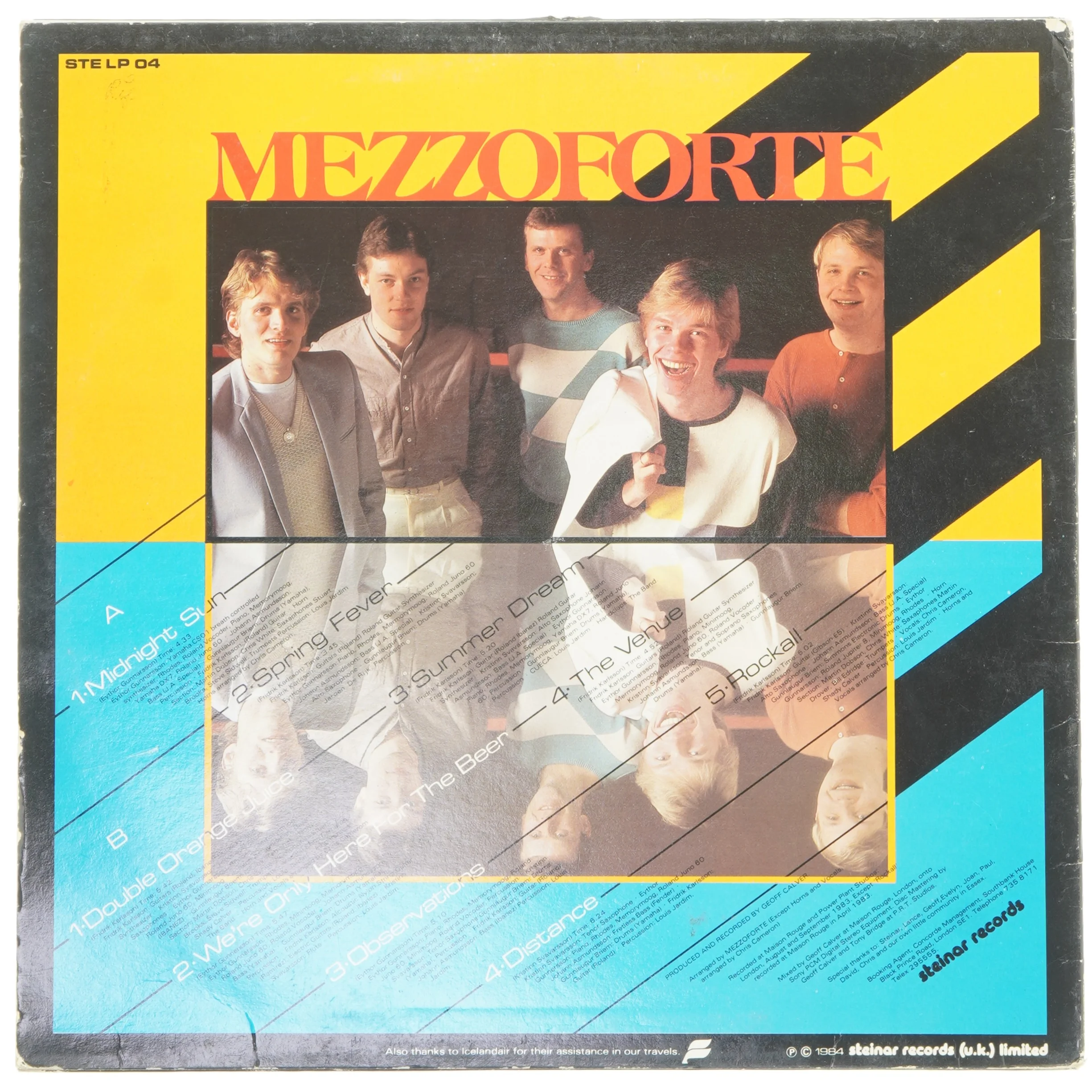 Mezzoforte Observations LP fra Mezzoforte
