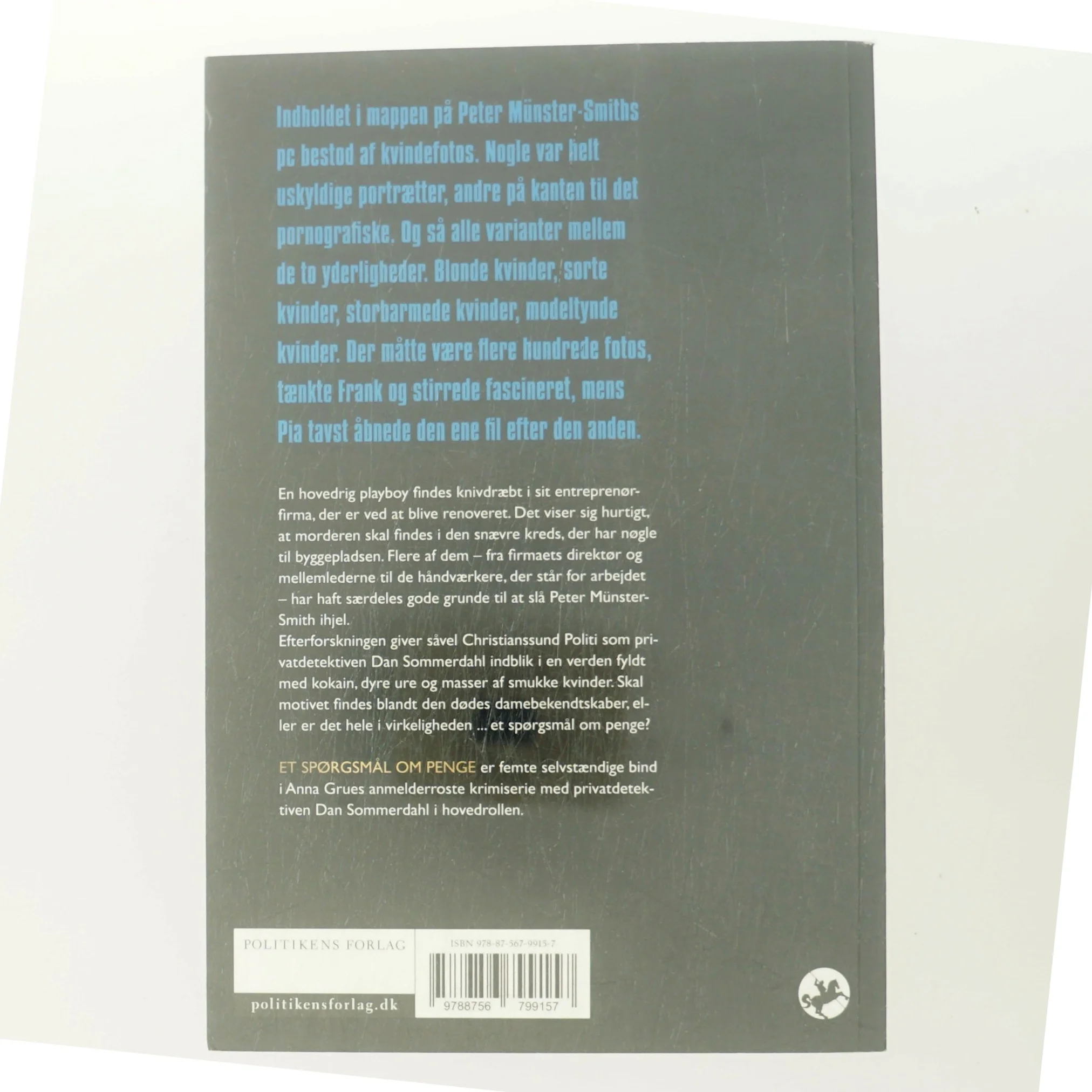 Et spørgsmål om penge af Anna Grue (Bog)