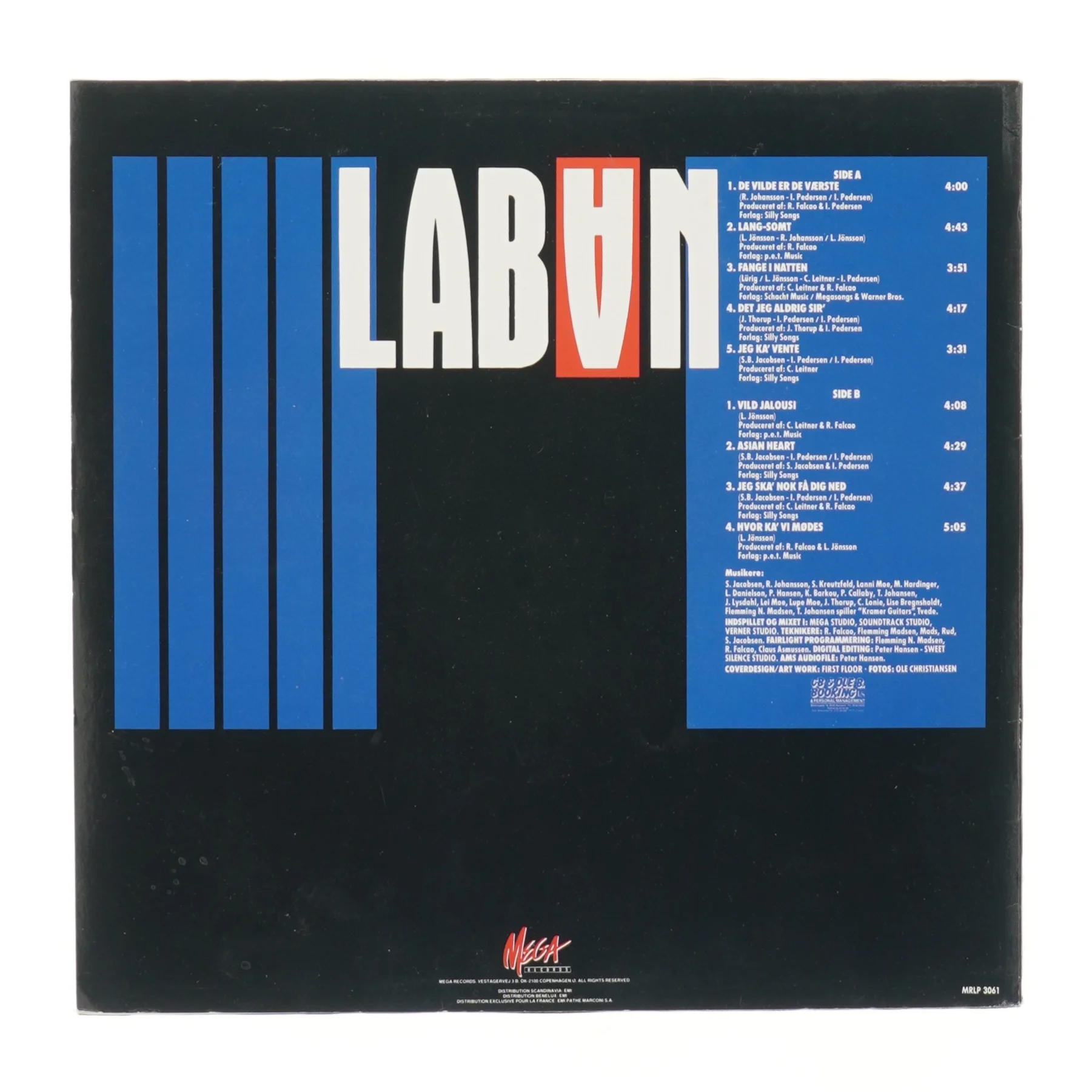 Laban LP album fra Laban