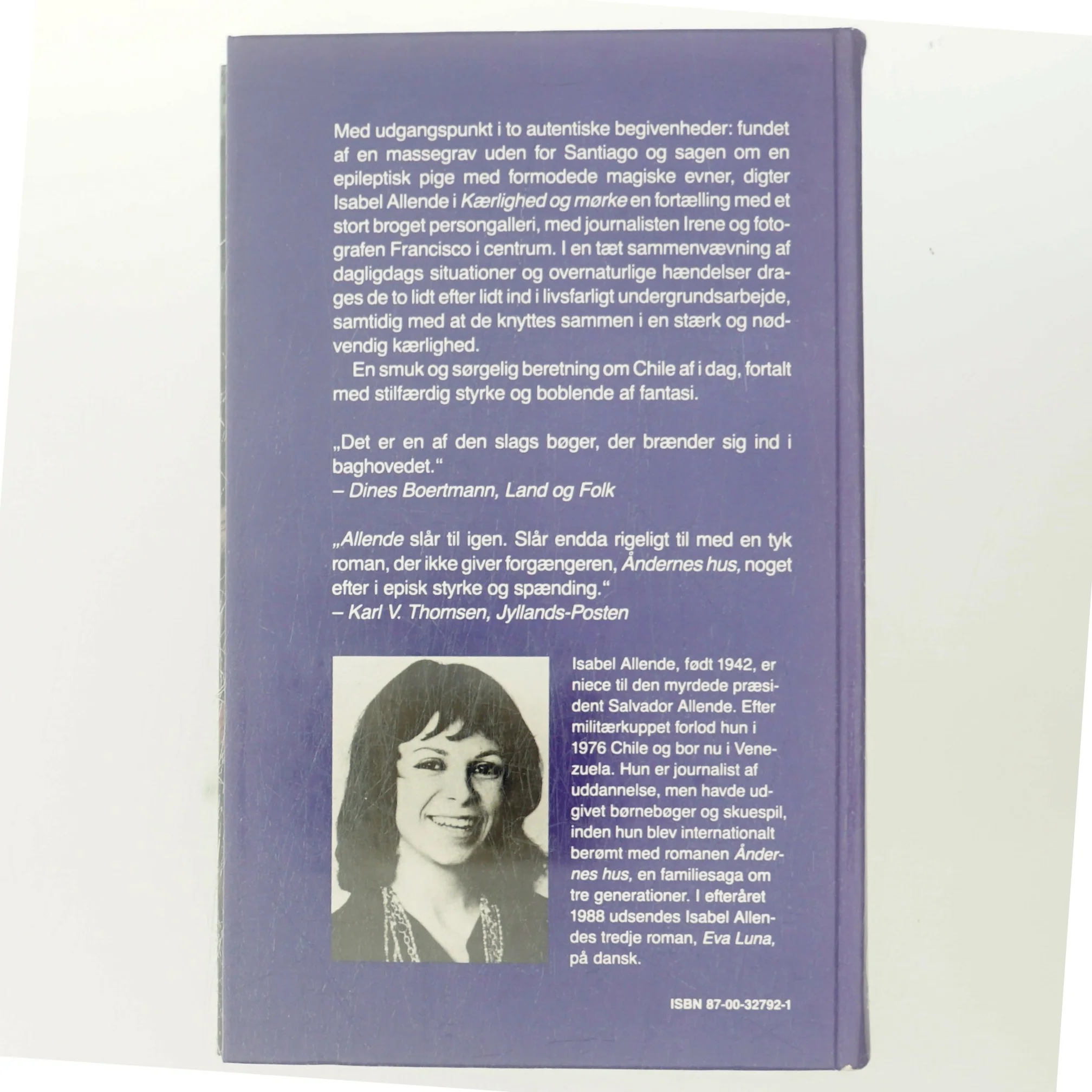 Kærlighed og mørke af Isabel Allende (Bog)