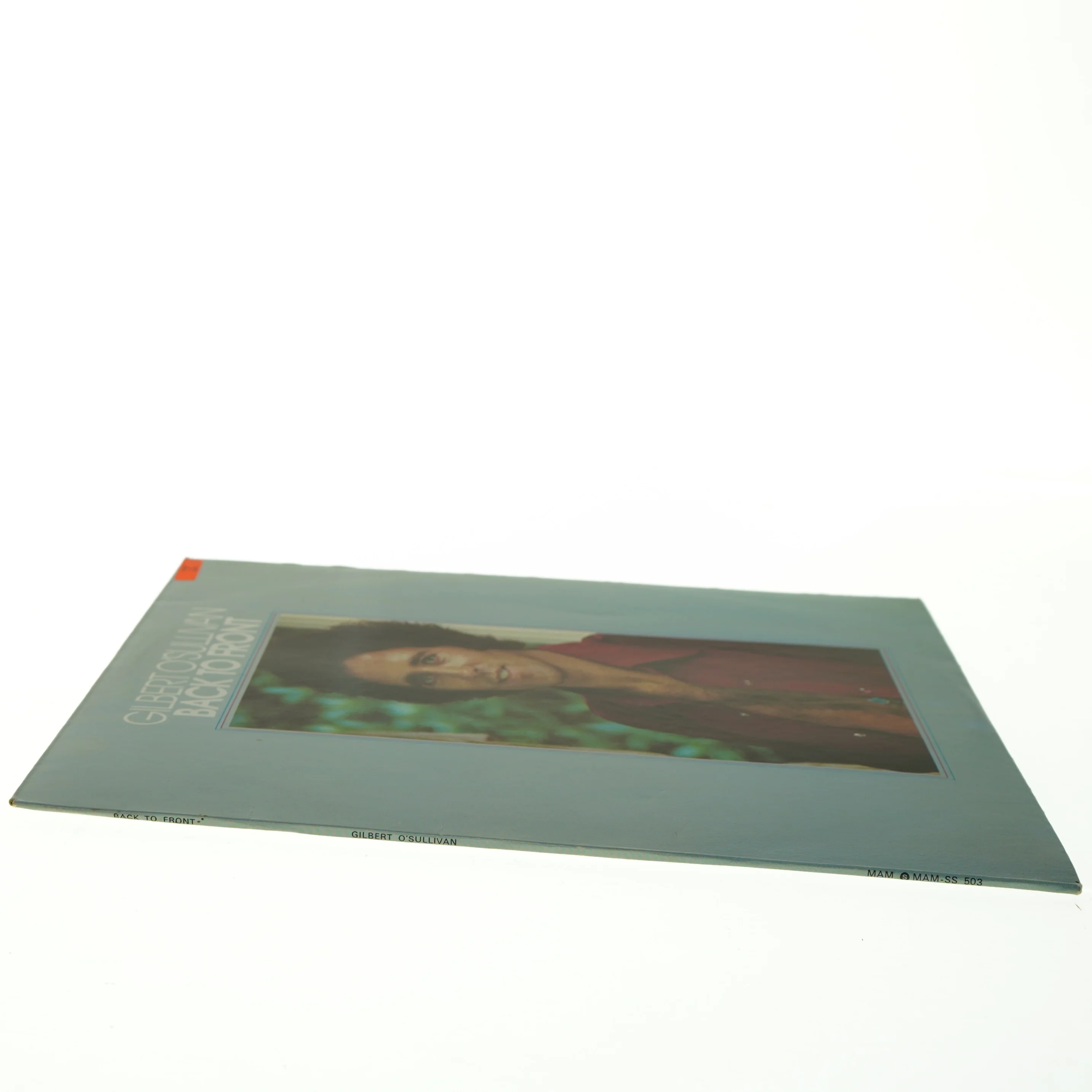 Gilbert O'Sullivan - Back to Front Vinyl LP fra MAM Records (str. 31 x 31 cm)