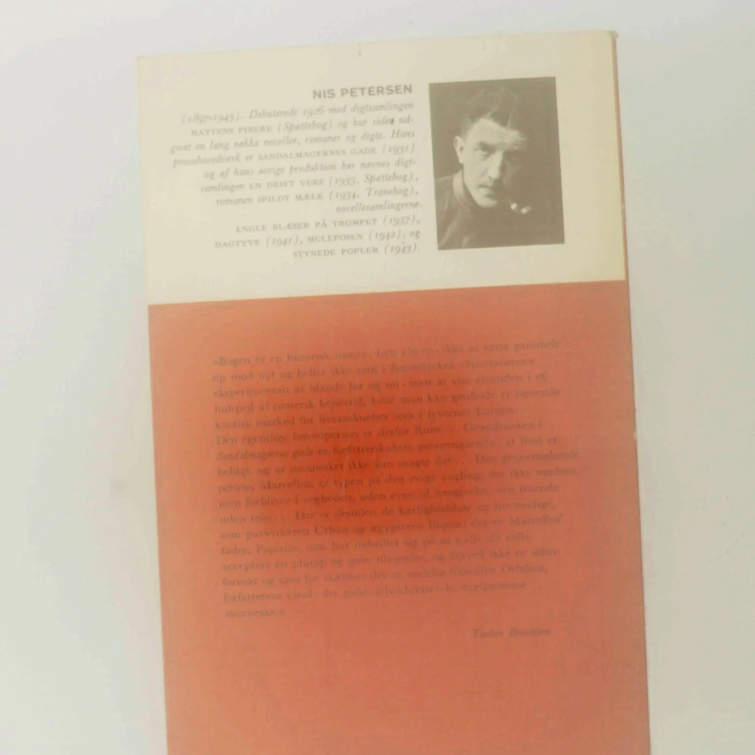 Sandalmagernes gade af Nis Petersen (Bog)