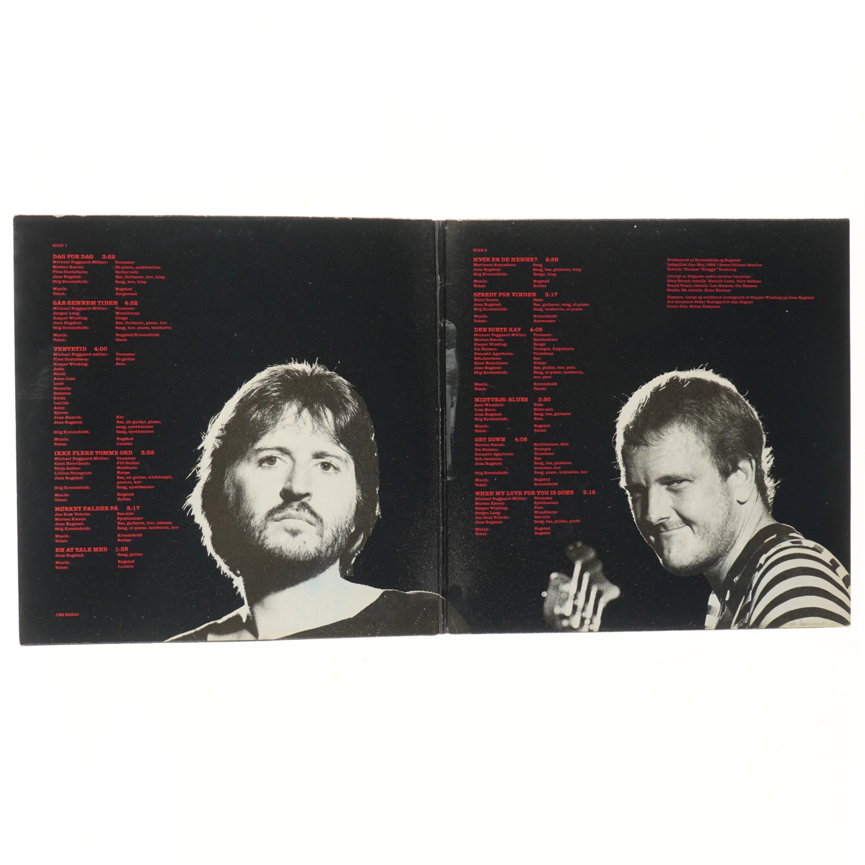 Rugsted Kreutzfeldt 3 LP fra CBS Records