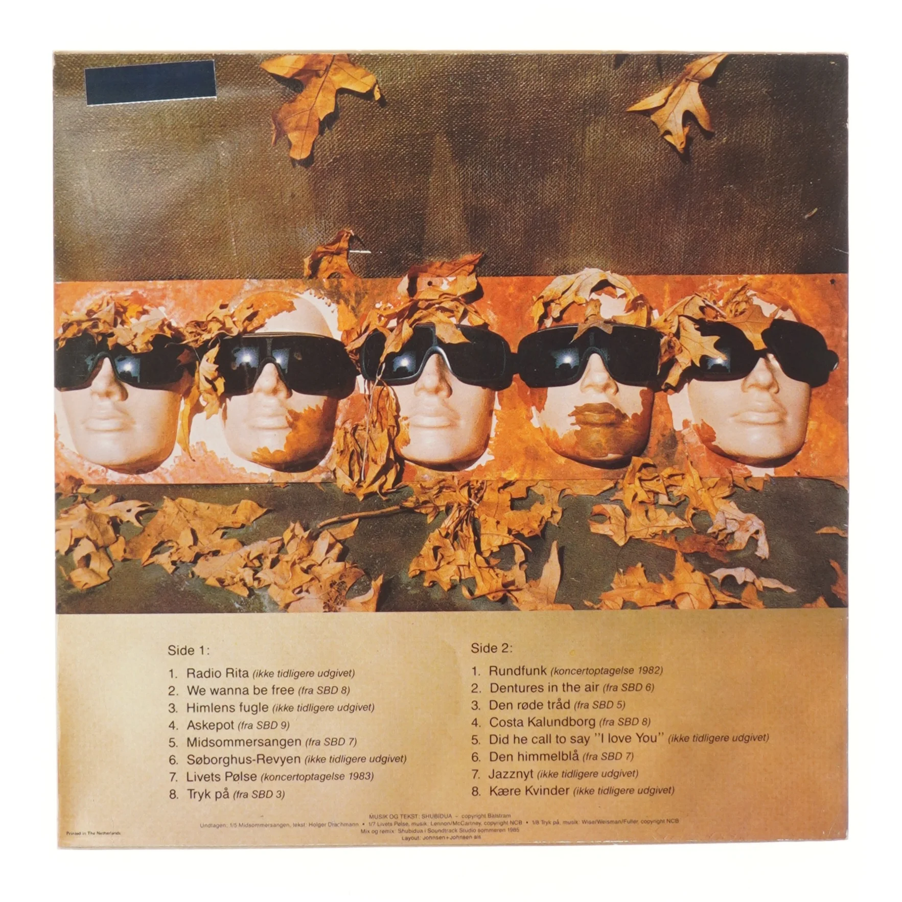 Shu-bi-dua LP 'Da mor var dreng' fra Shu-bi-dua