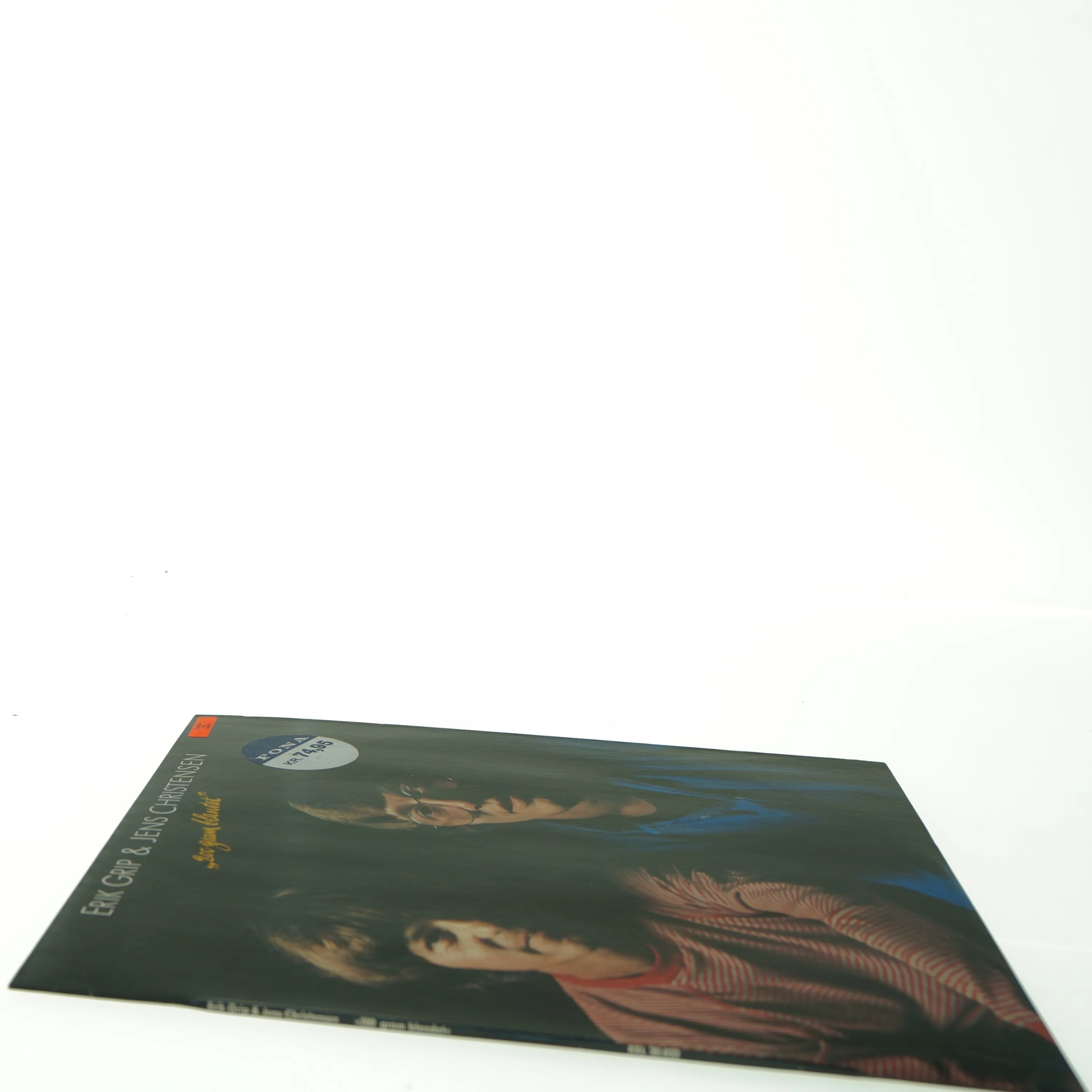 Erik Grip & Jens Christensen - '200 gram blandet' vinylplade (str. 31 x 31 cm)