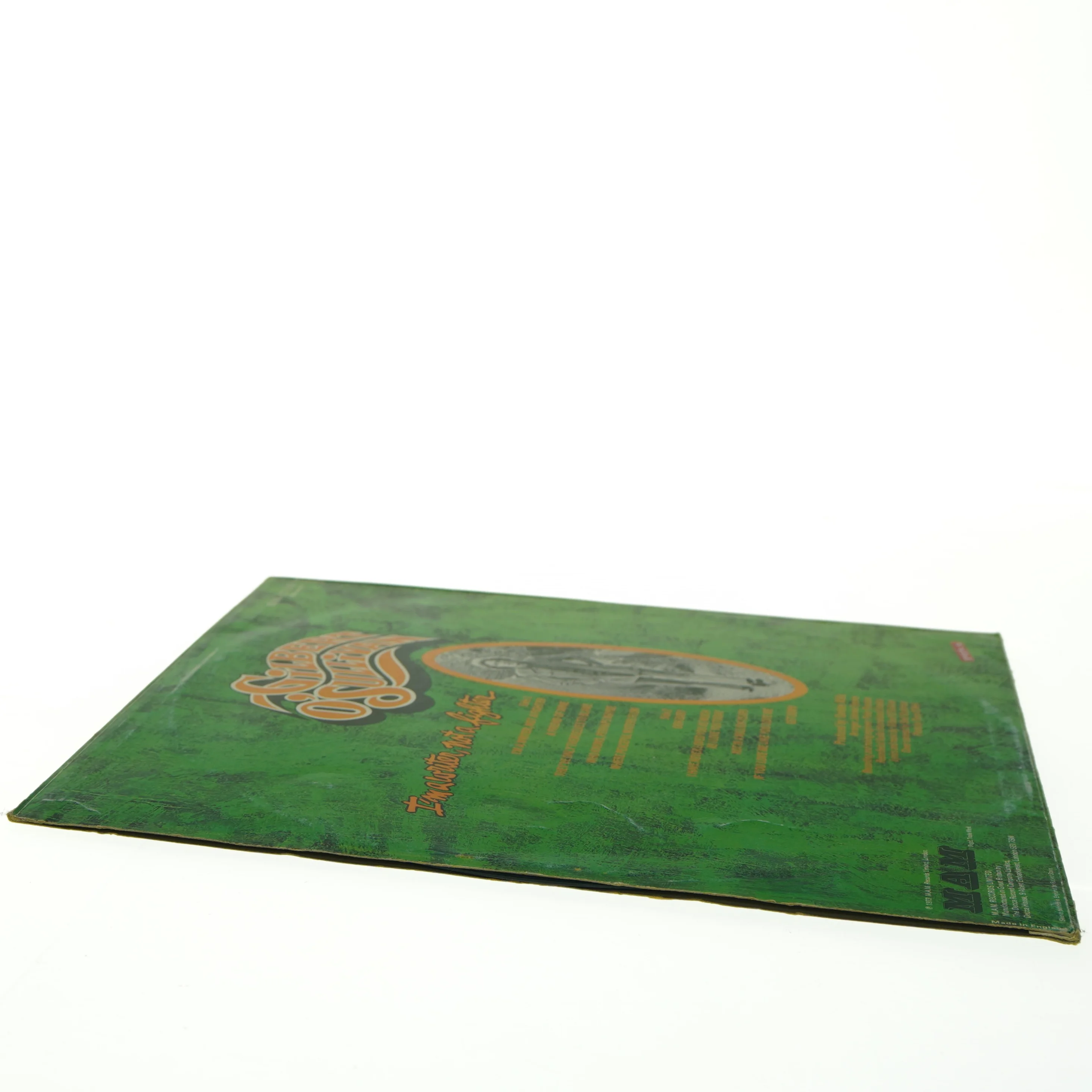 Gilbert O'Sullivan - I'm a Writer, Not a Fighter vinylplade fra MAM (str. 31 x 31 cm)