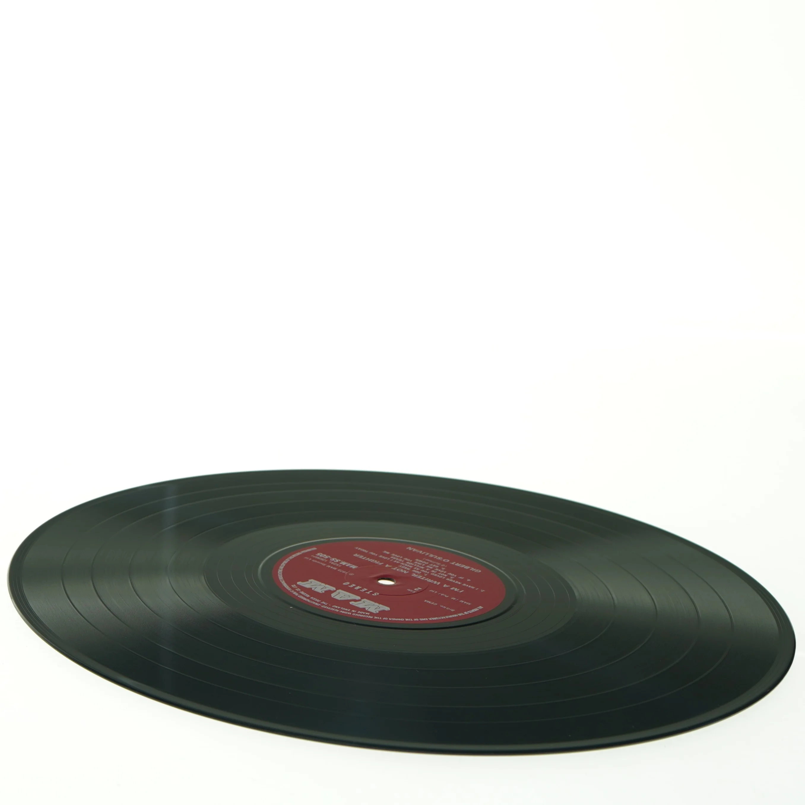 Gilbert O'Sullivan - I'm a Writer, Not a Fighter vinylplade fra MAM (str. 31 x 31 cm)