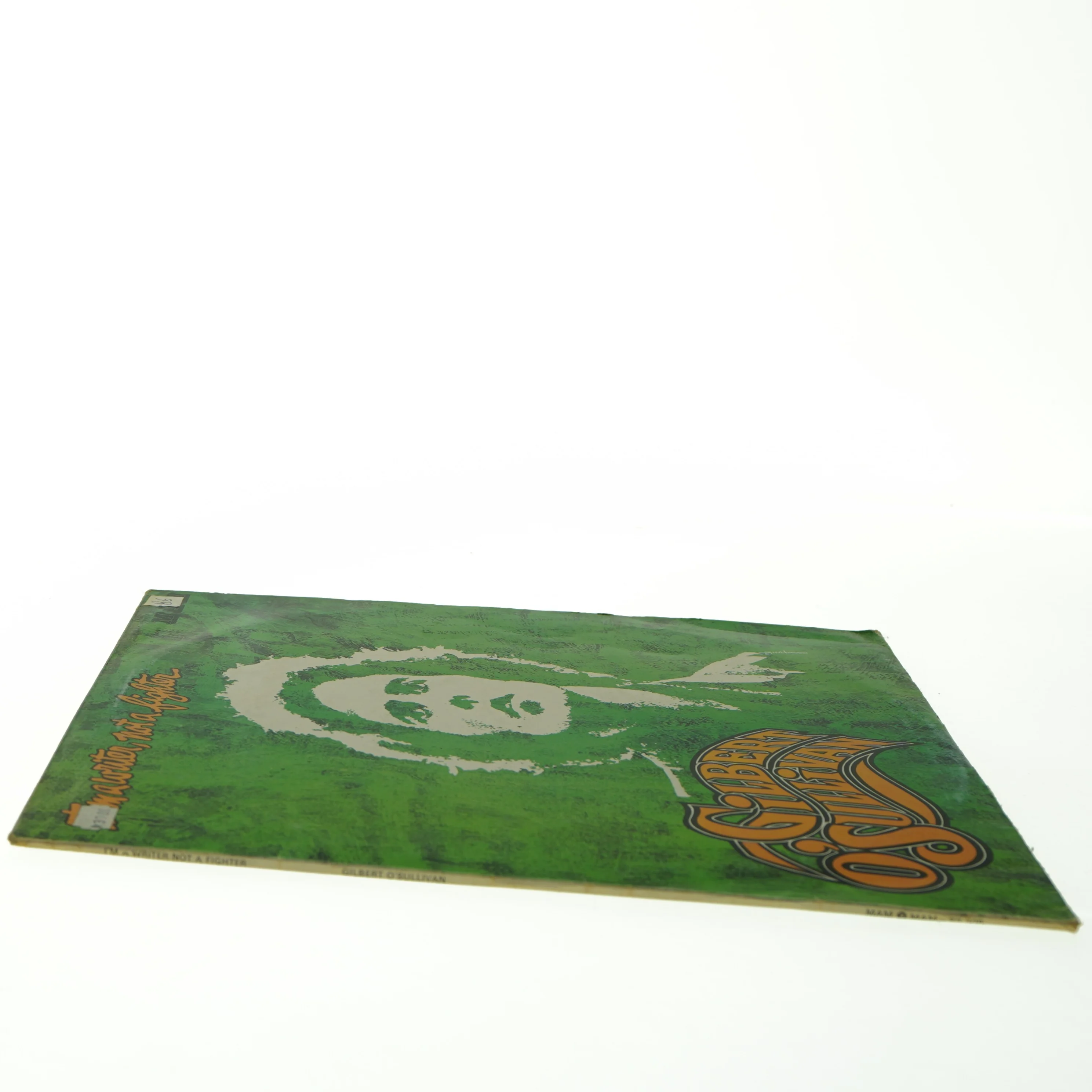 Gilbert O'Sullivan - I'm a Writer, Not a Fighter vinylplade fra MAM (str. 31 x 31 cm)