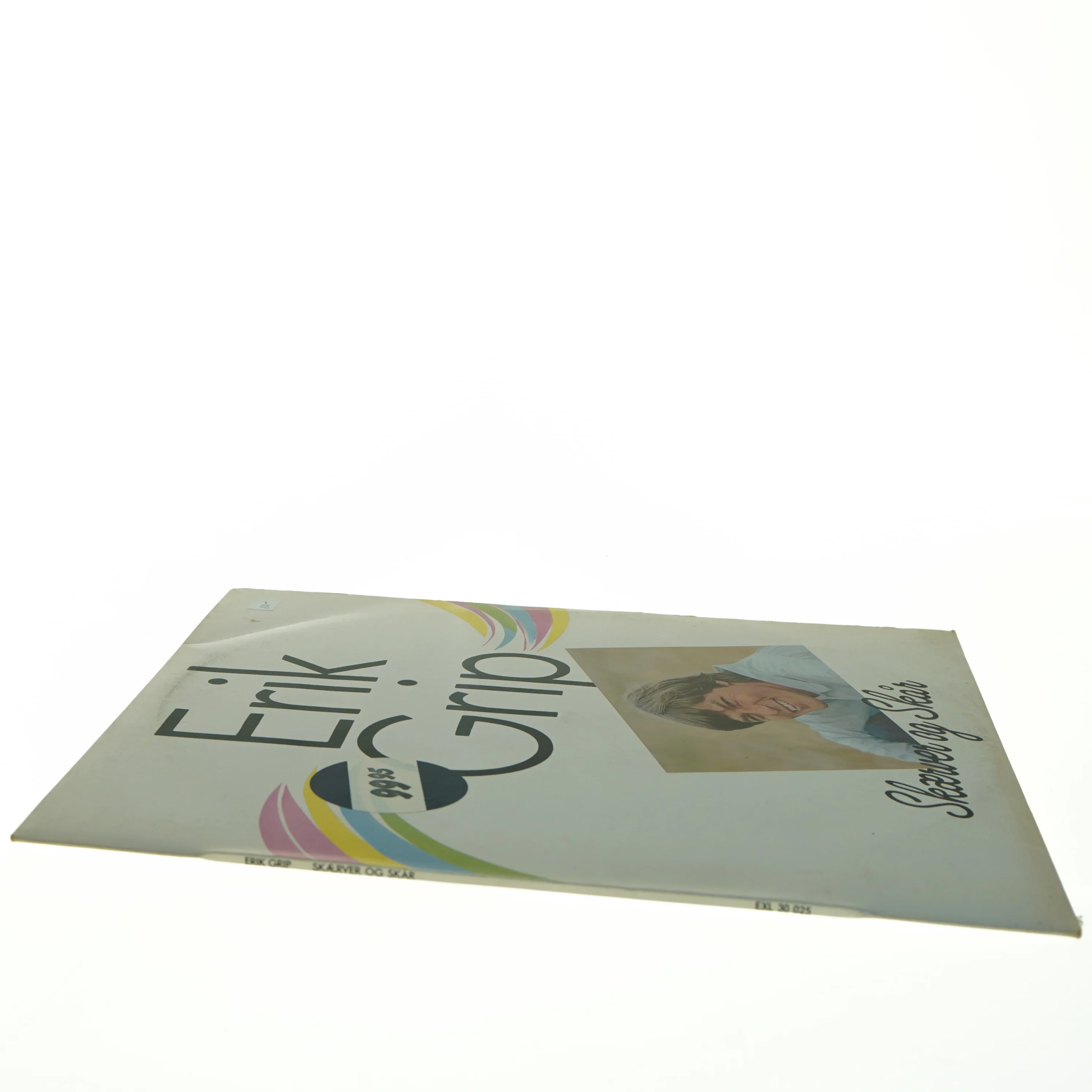 Erik Grip LP fra Exlibris (str. 31 x 31 cm)