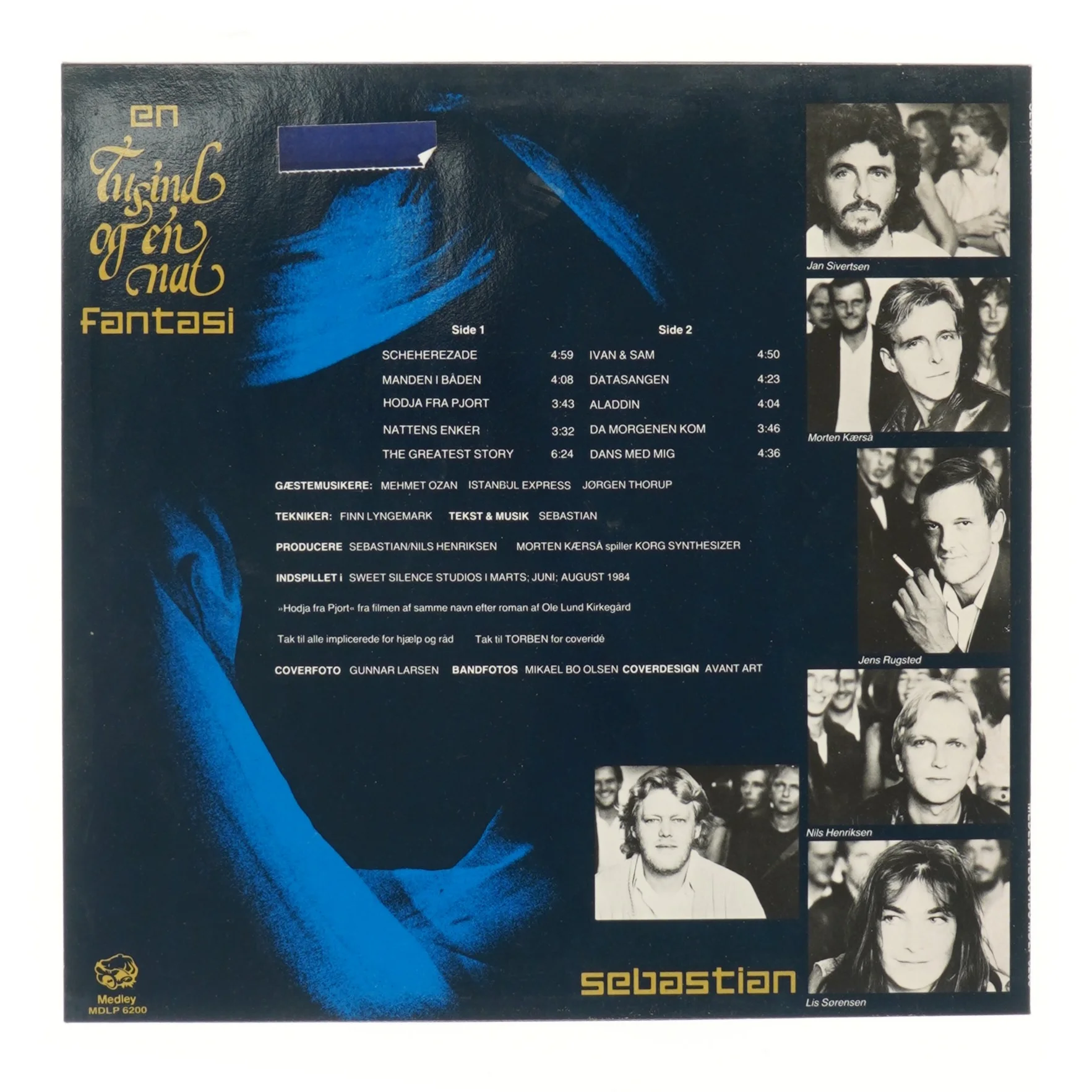 Sebastian - Tusind og én nat LP