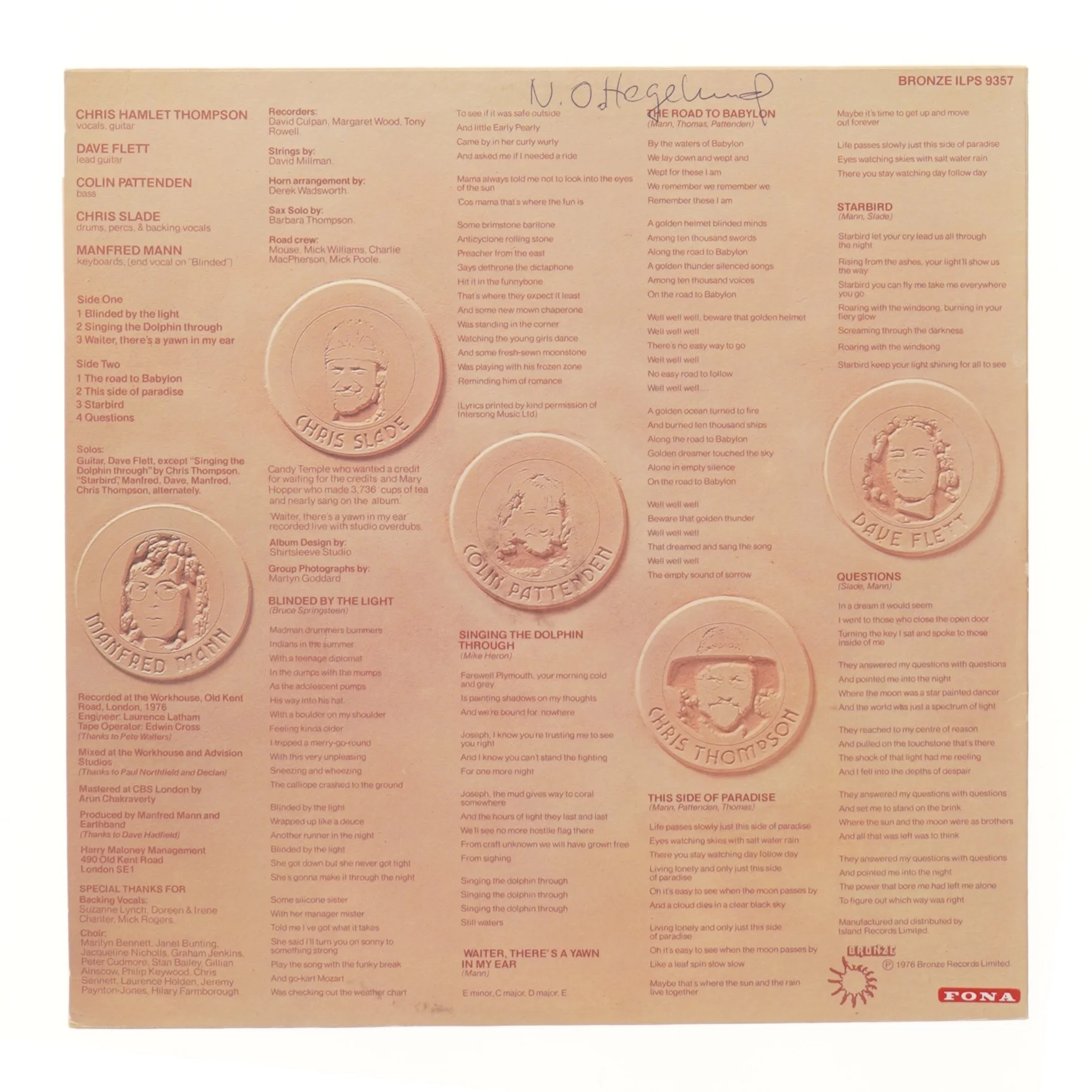 The Roaring Silence LP